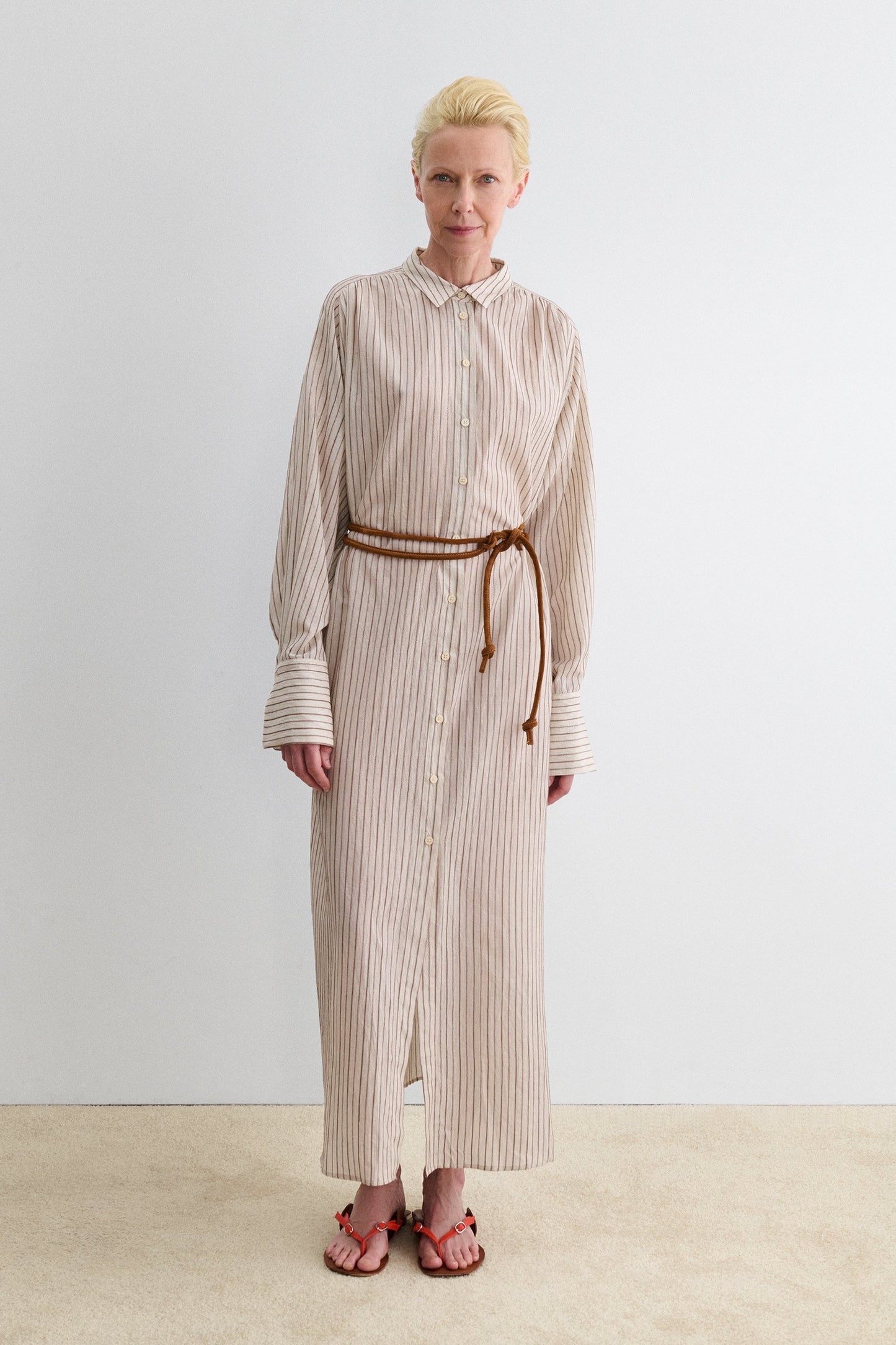 Rachel Comey | Skinny Tubular Tie Belt Whisky