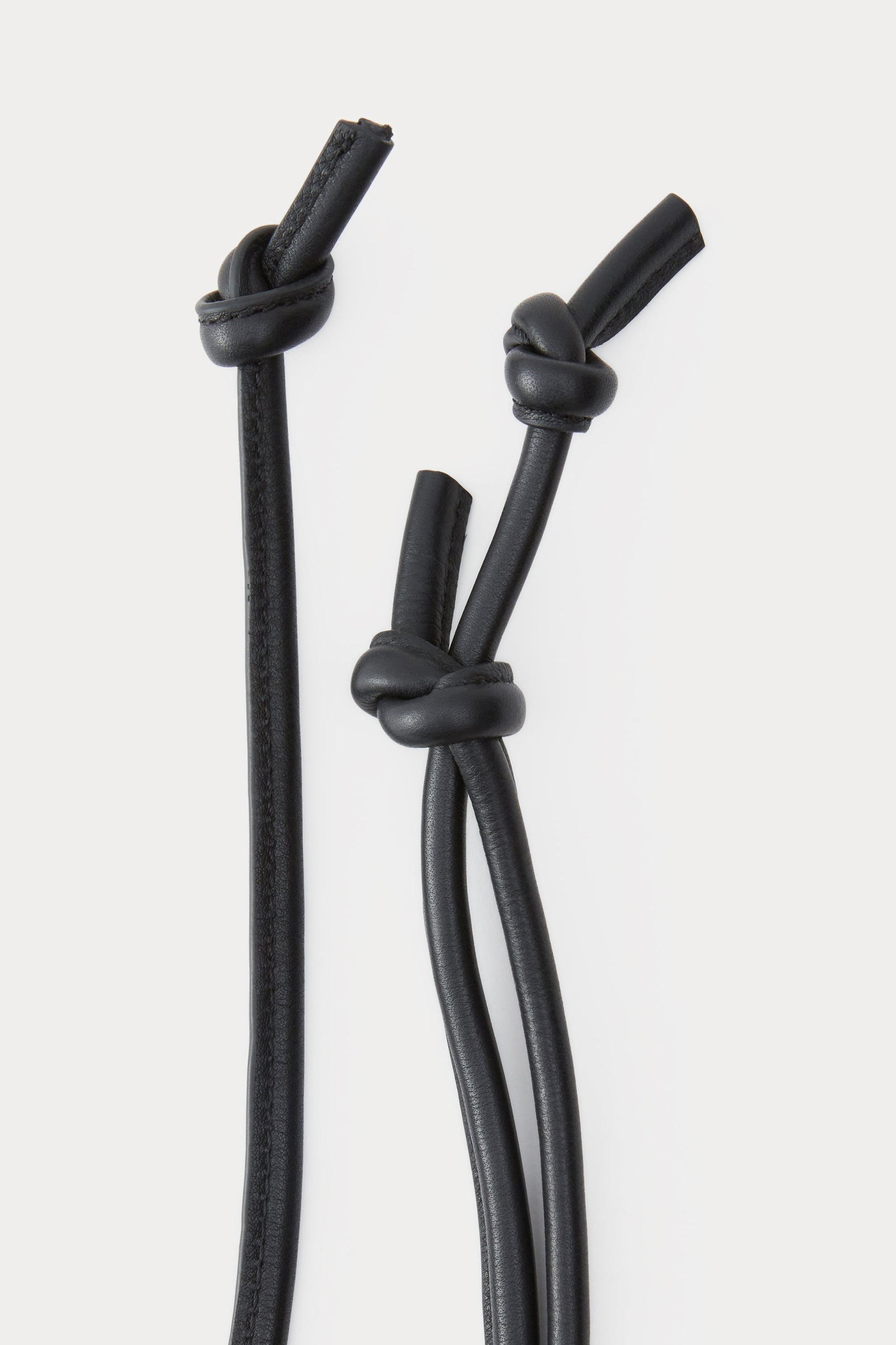 Rachel Comey | Skinny Tubular Tie Belt Black
