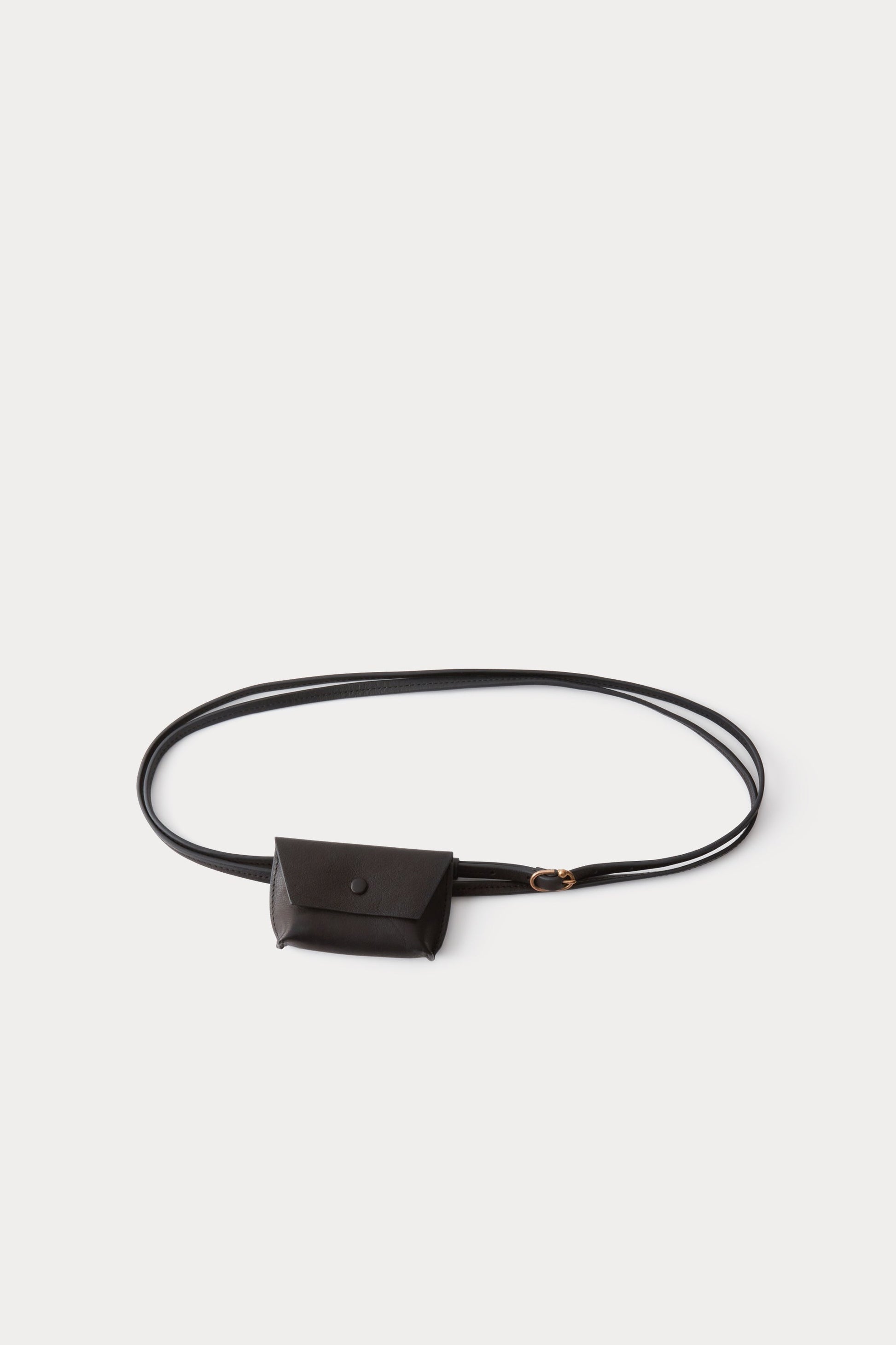 Rachel Comey | Double Wrap Hamecon Card Slot Belt Black