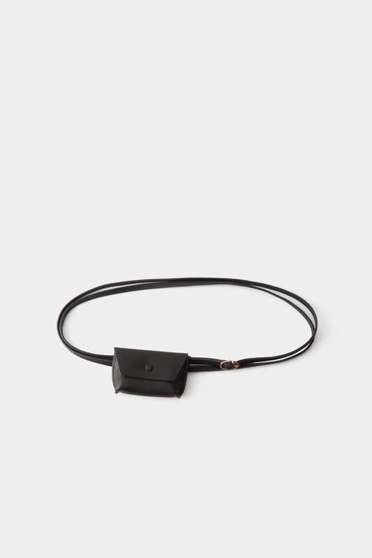 Rachel Comey | Double Wrap Hamecon Card Slot Belt Black