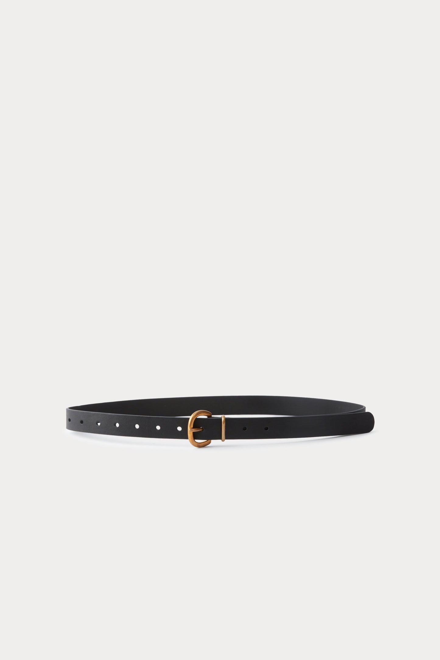 Rachel Comey | Thin Estate Belt Black\/Gold