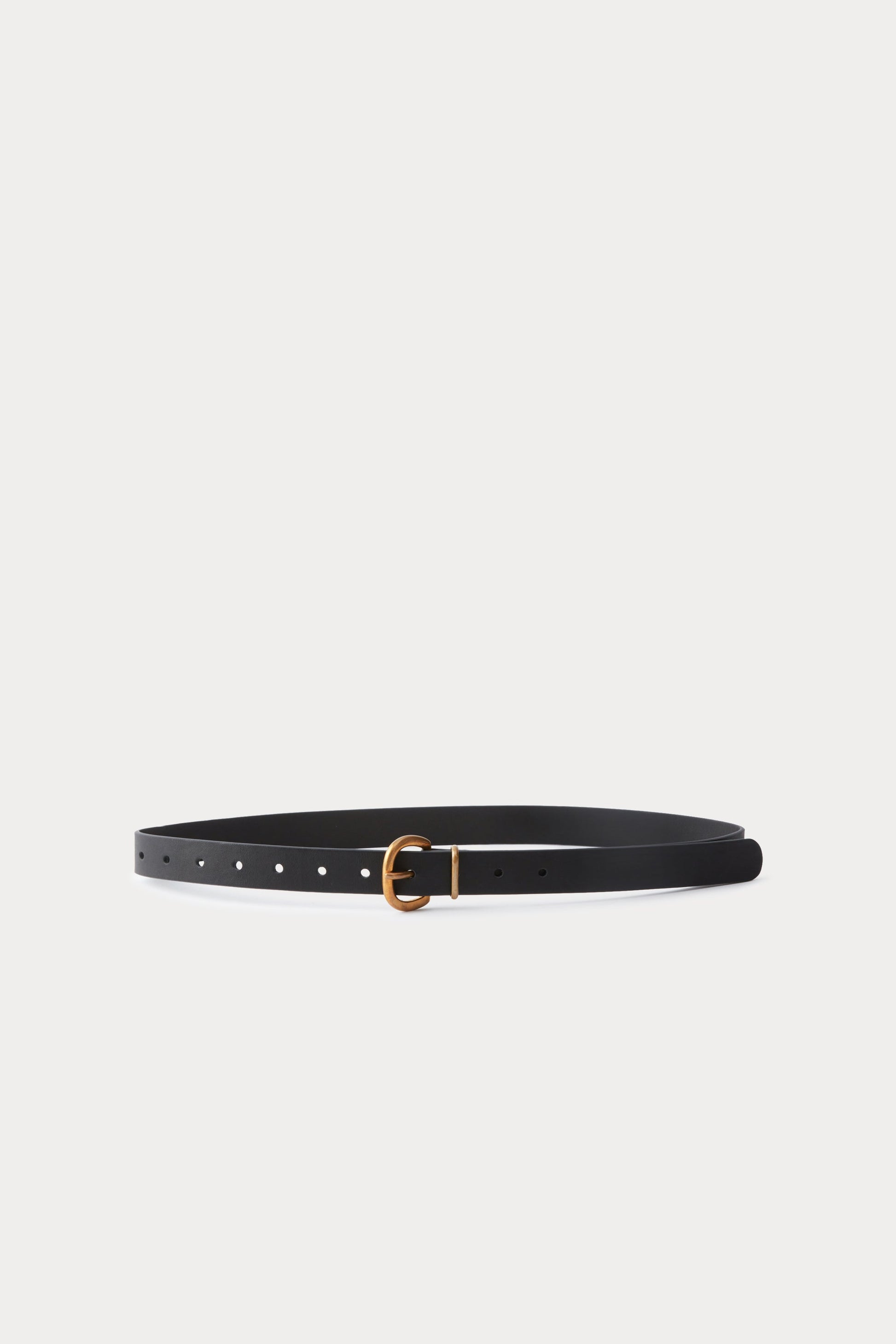 Rachel Comey | Thin Estate Belt Black\/Gold