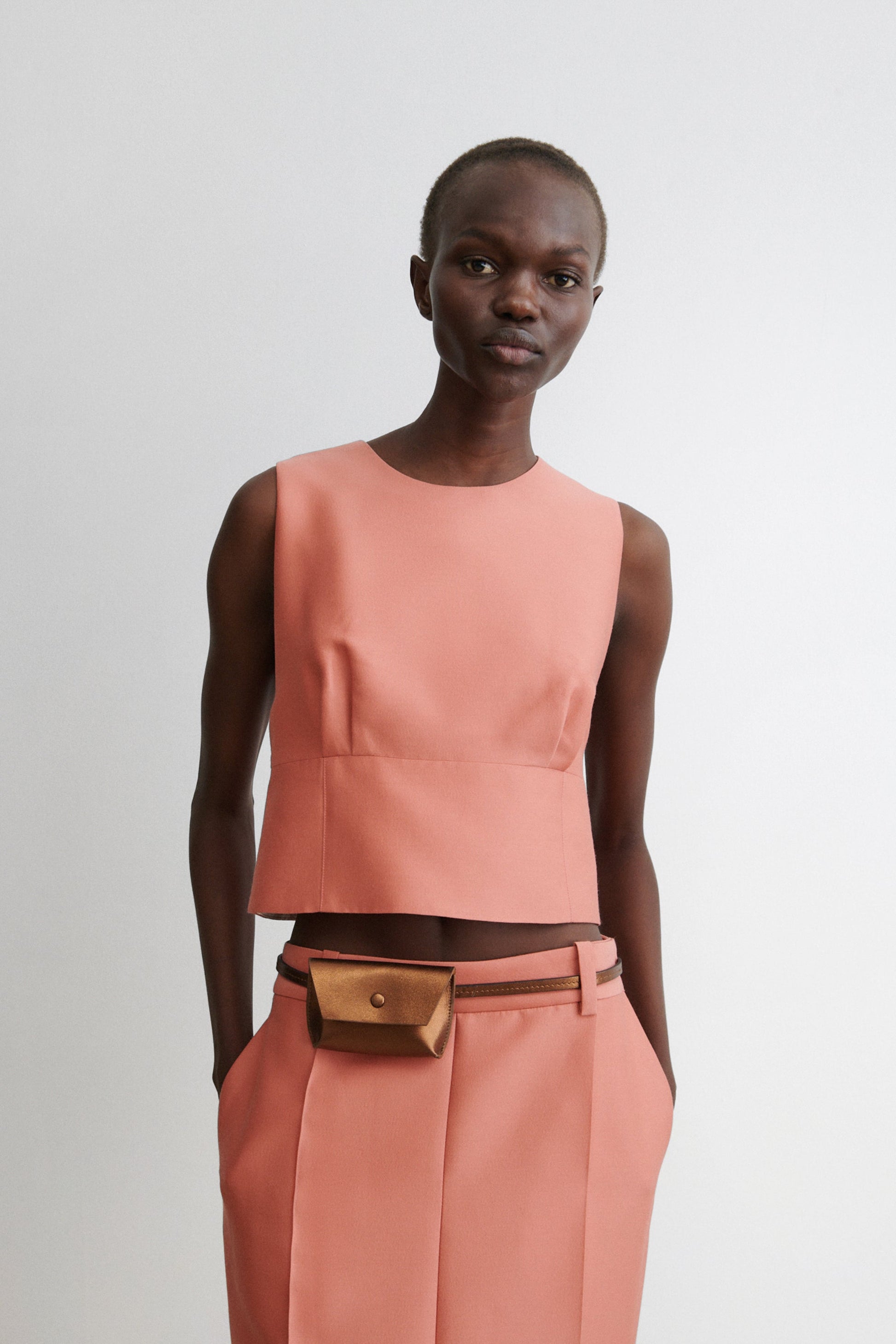 Rachel Comey | Hamecon Card Slot Belt Bronze