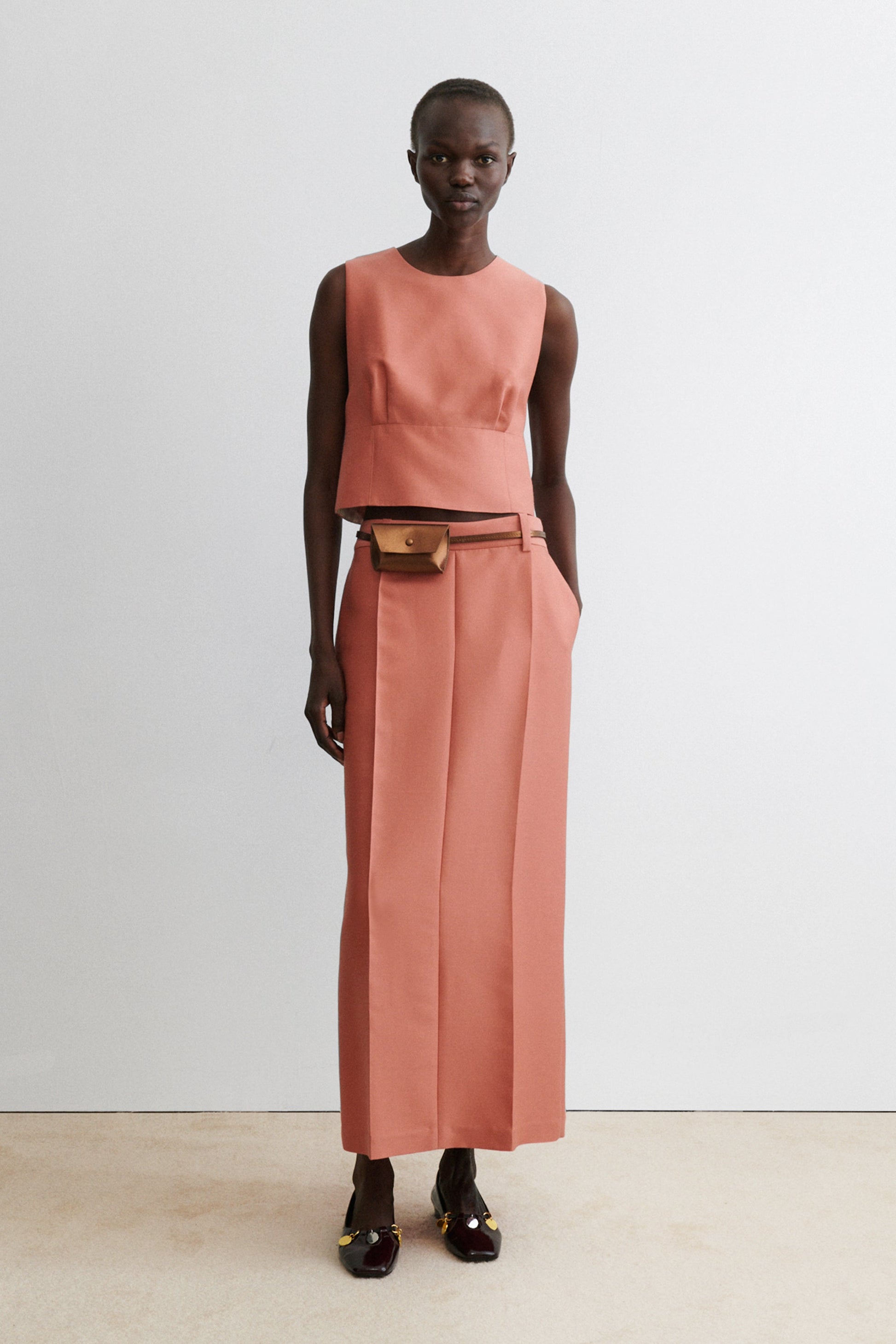 Rachel Comey | Hamecon Card Slot Belt Bronze