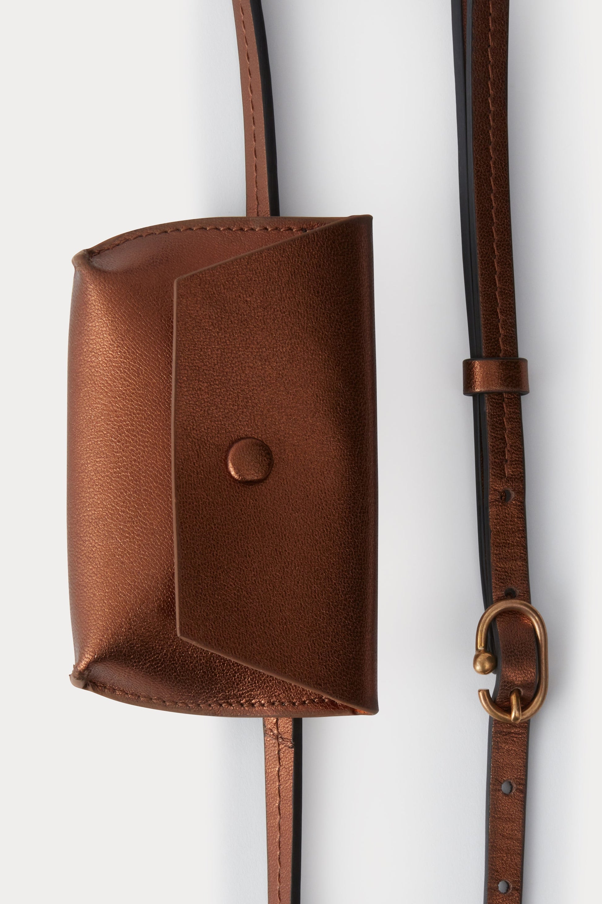Rachel Comey | Hamecon Card Slot Belt Bronze