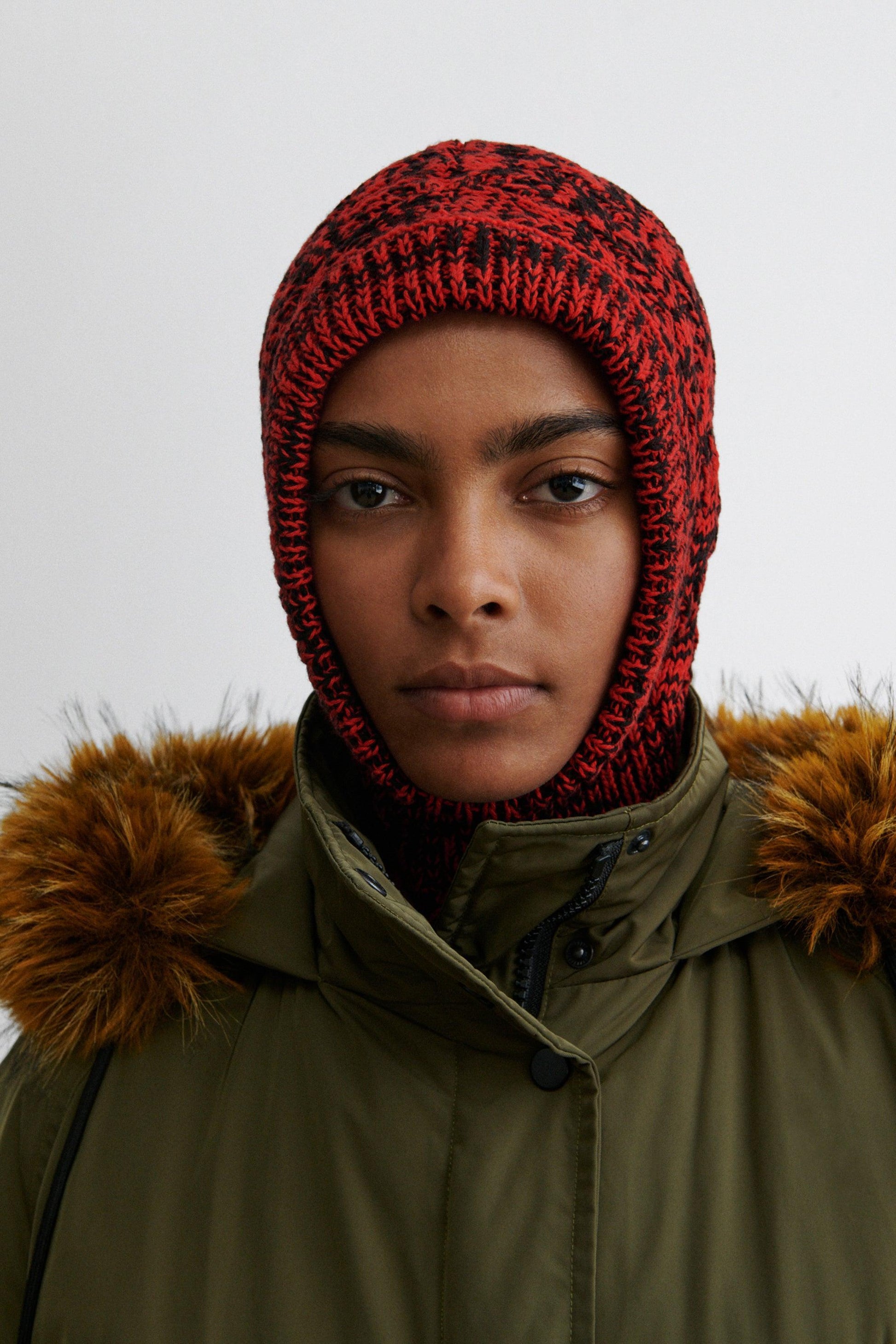 Rachel Comey | Zet Balaclava Red Marle