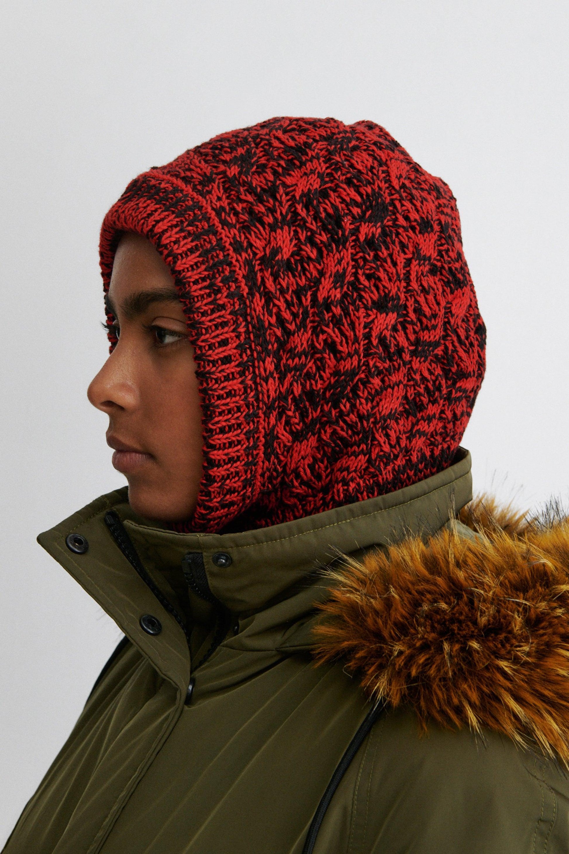 Rachel Comey | Zet Balaclava Red Marle