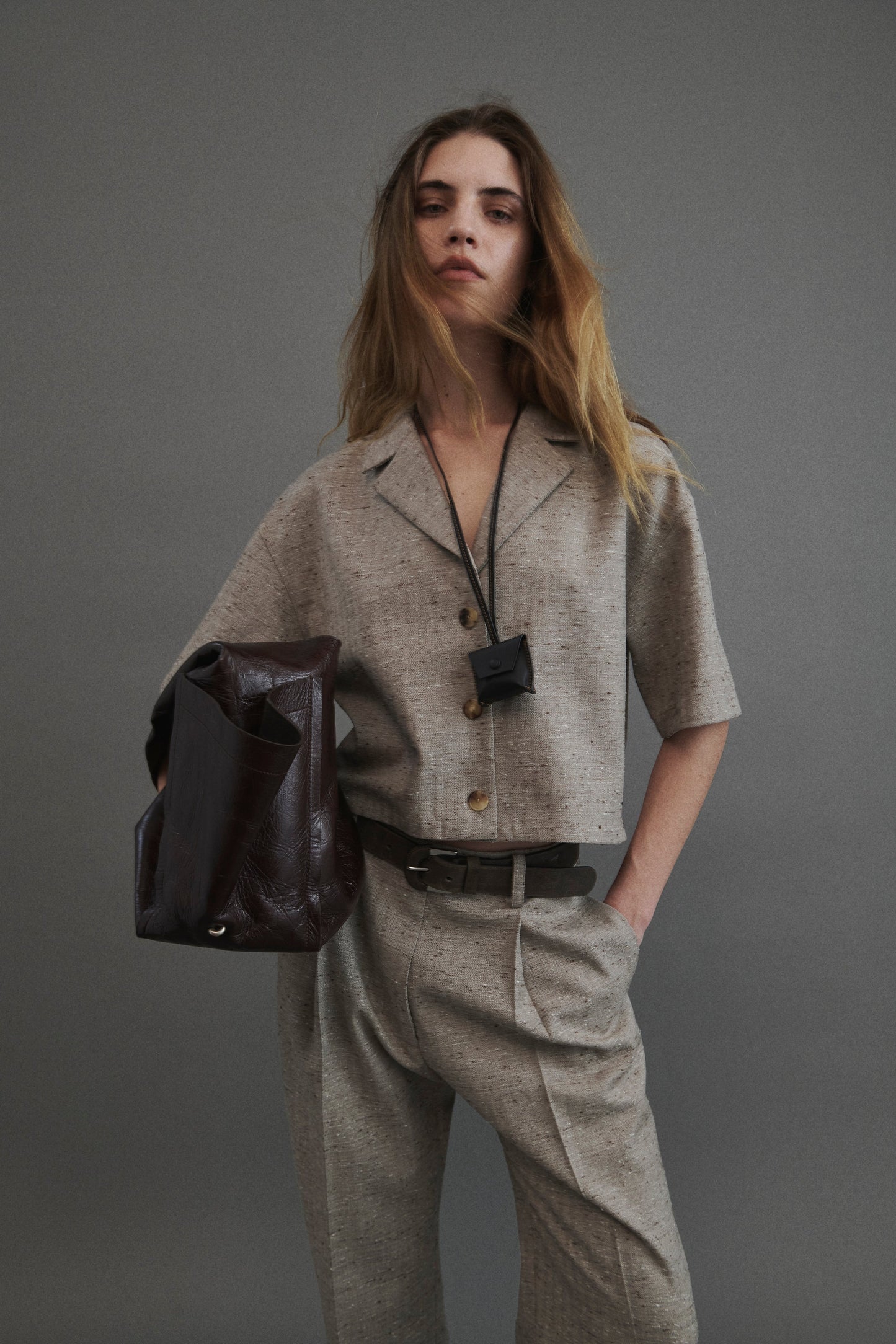 Rachel Comey | Air Tag Holder Caramel