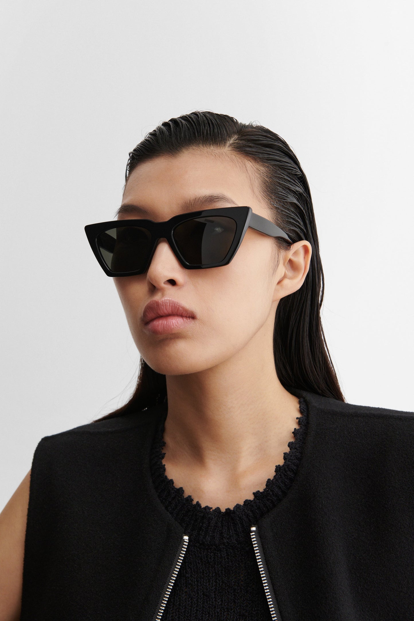 Rachel Comey | Modan Sunglasses Black