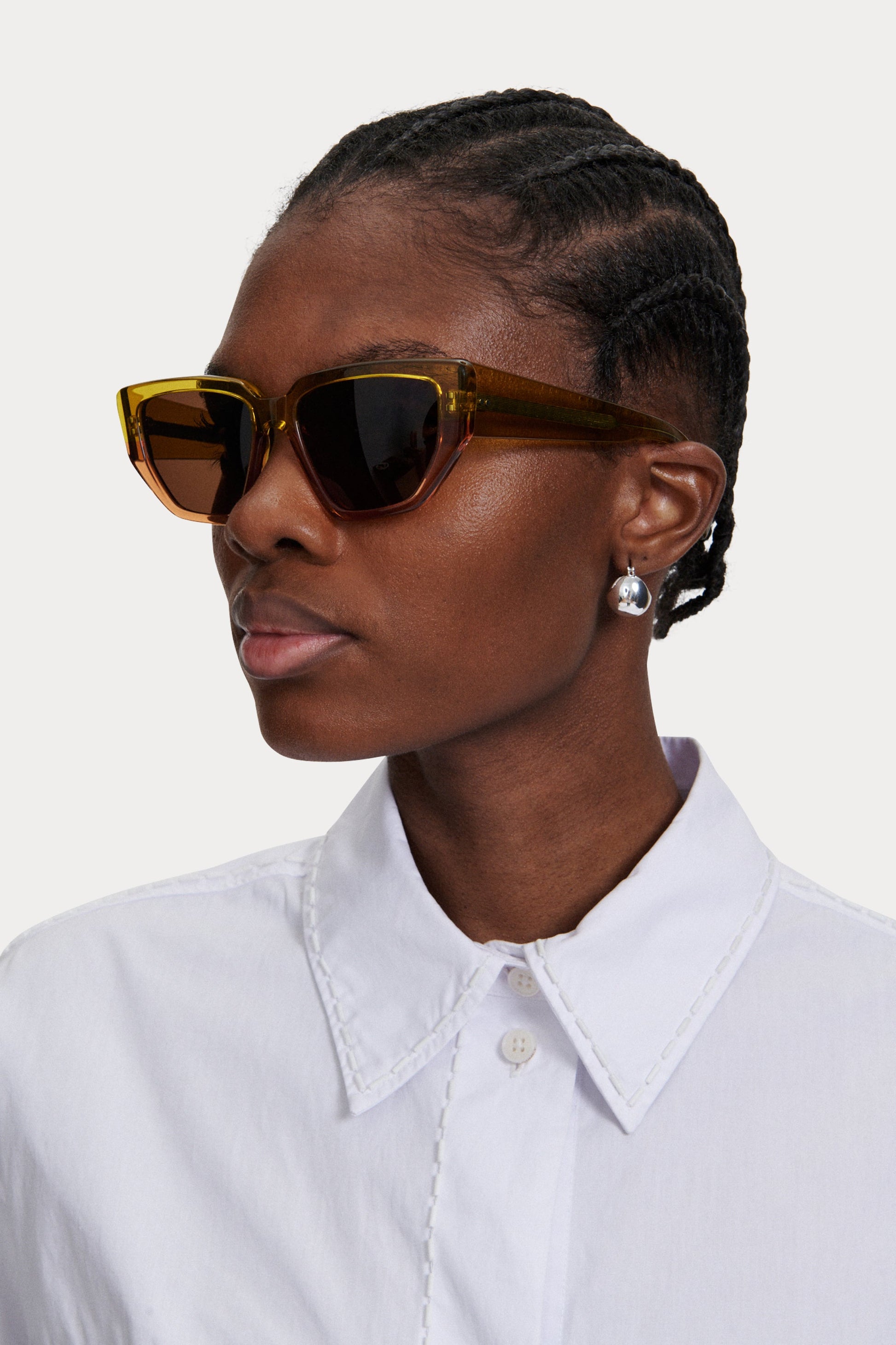 Rachel Comey | Keet Sunglasses Yellow Orange