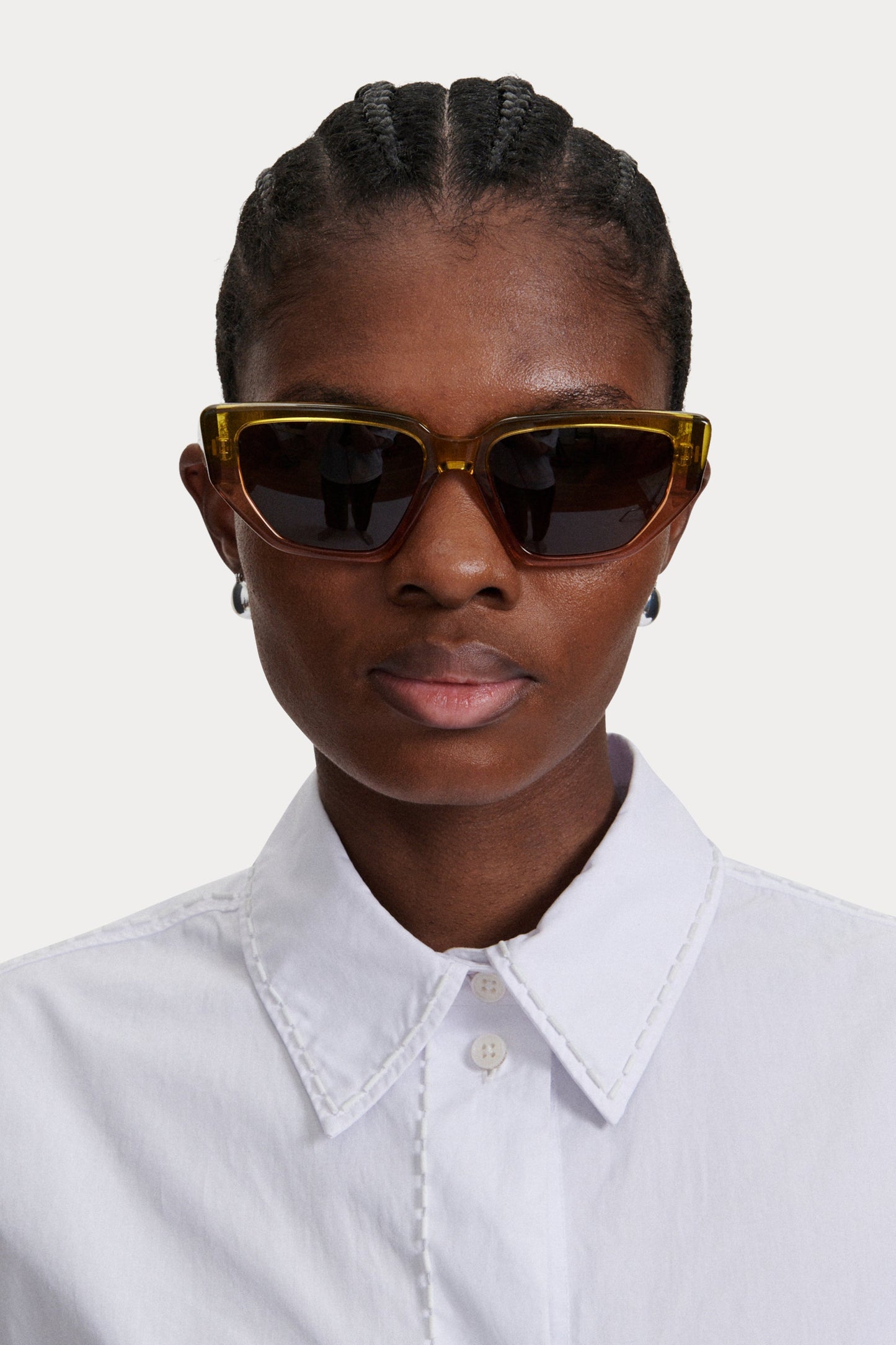 Rachel Comey | Keet Sunglasses Yellow Orange