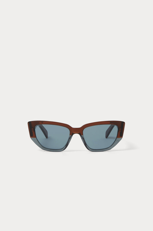 Rachel Comey | Keet Sunglasses Blue Brown
