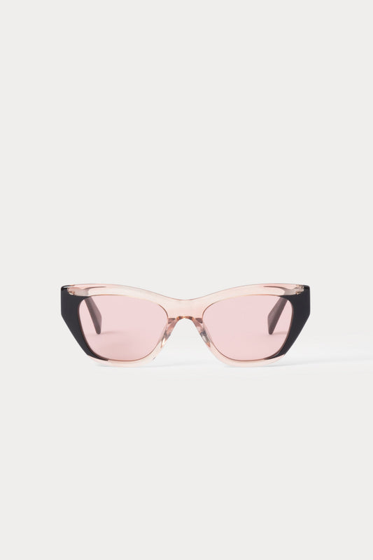 Rachel Comey | Ayres Sunglasses Black\/Clear Pink