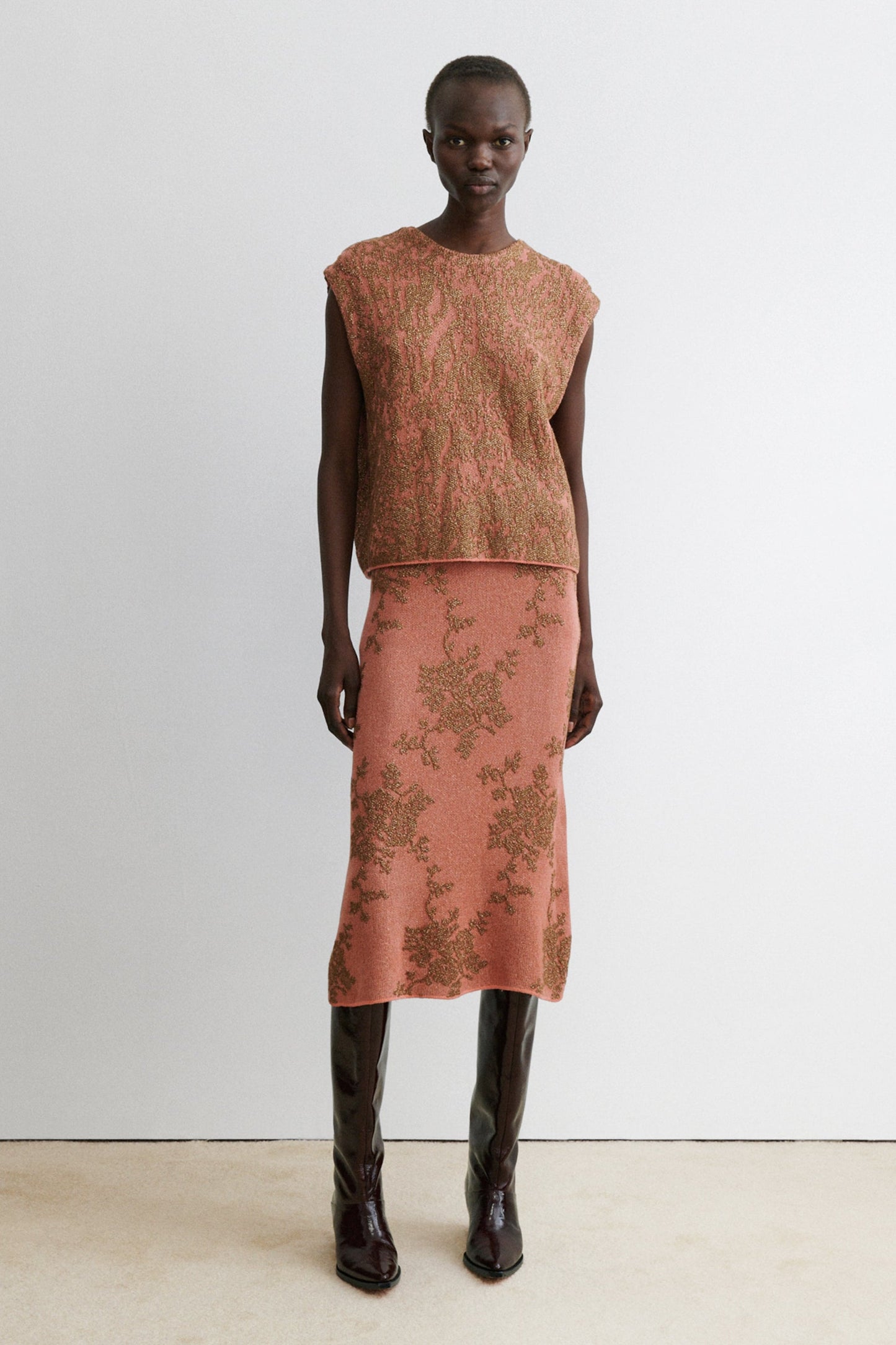 Rachel Comey | Brocca Vest Melon-Bronze