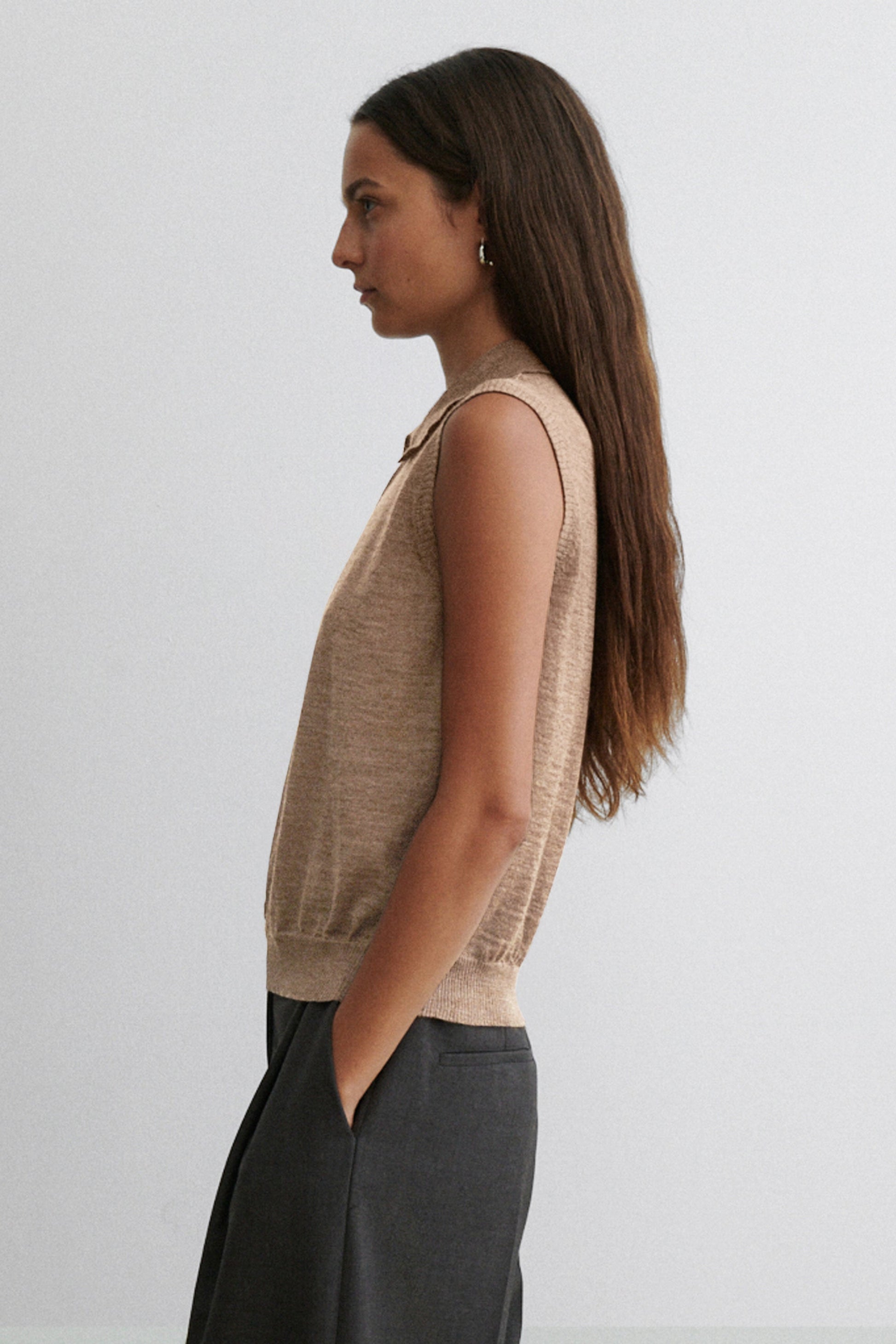 Rachel Comey | Pola Vest Brown