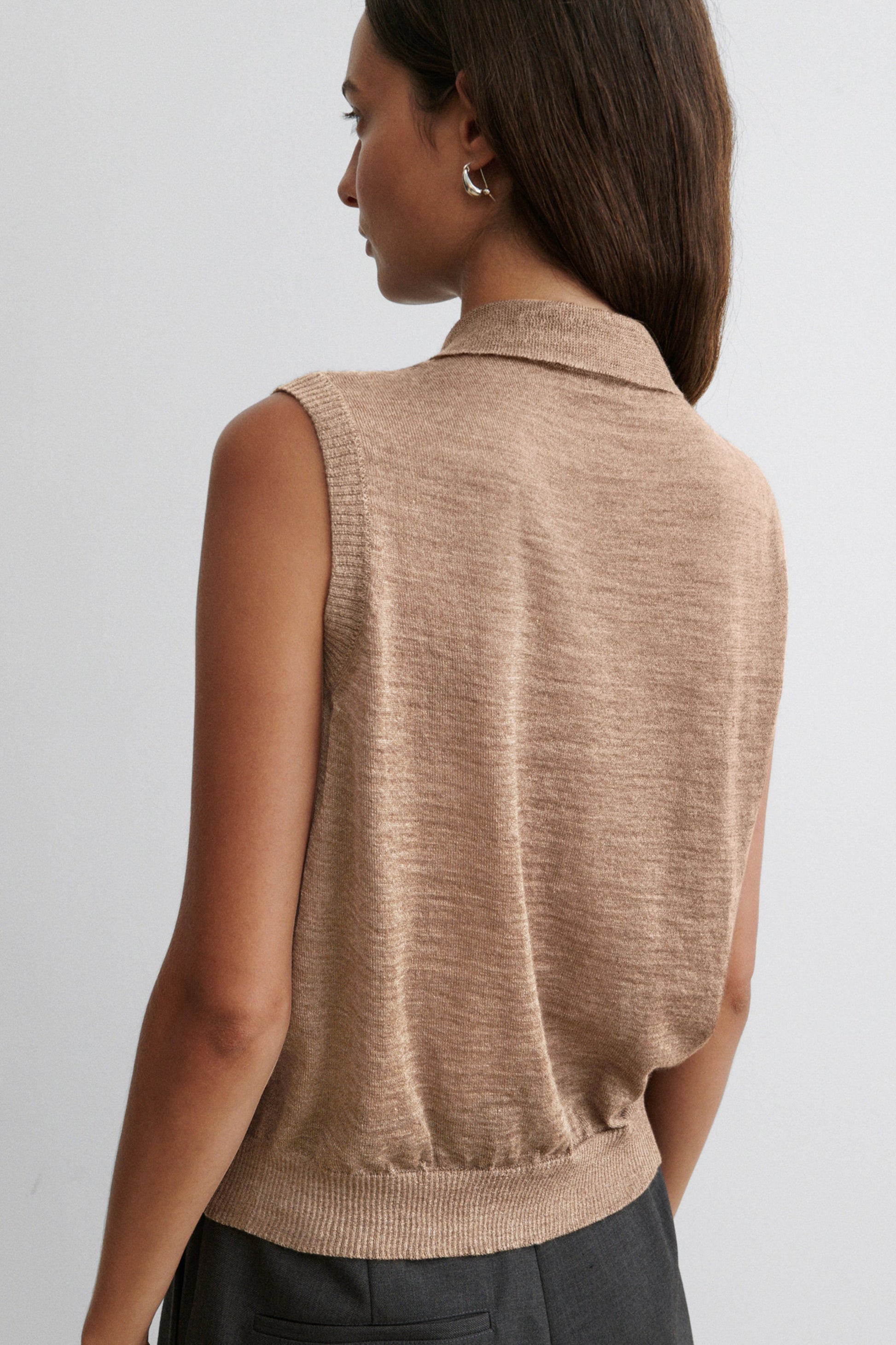 Rachel Comey | Pola Vest Brown