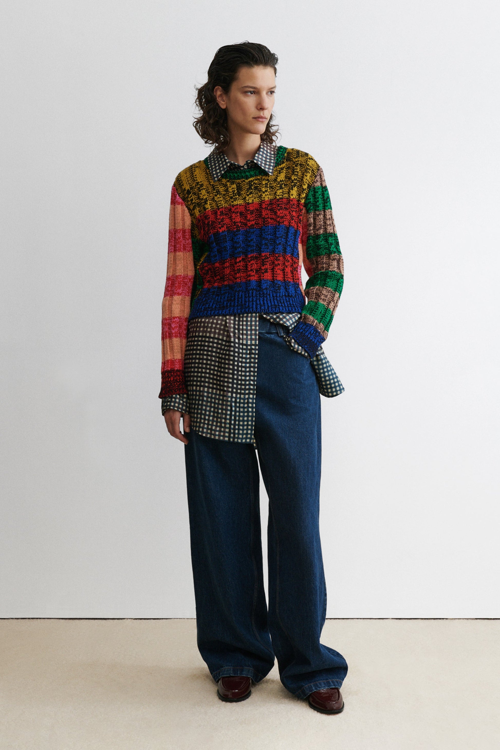 Rachel Comey | Muna Pullover Stripe Multi