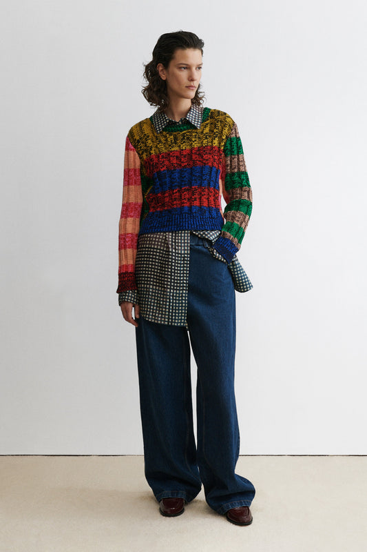 Rachel Comey | Muna Pullover Stripe Multi