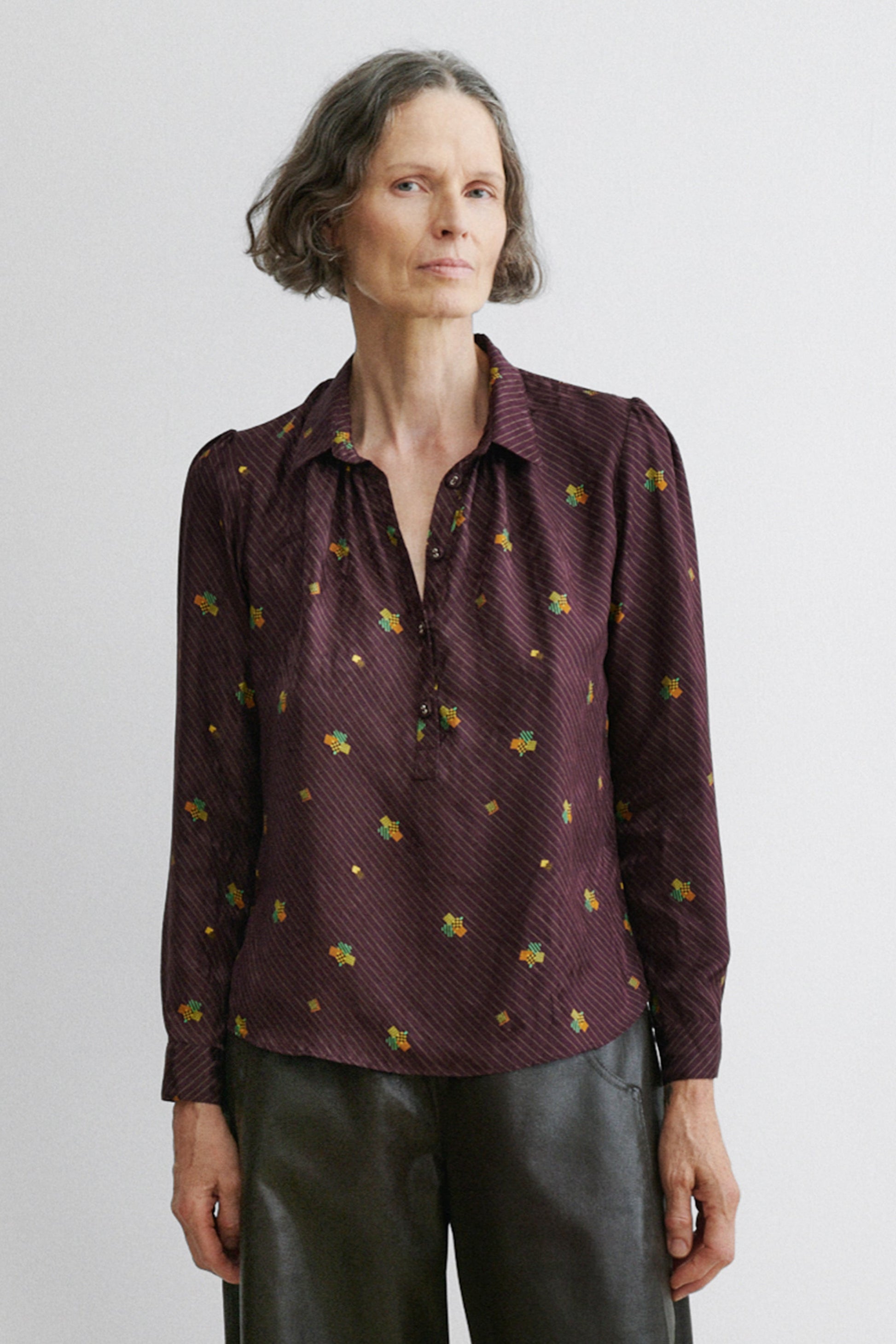 Rachel Comey | Bainville Top Bordeaux