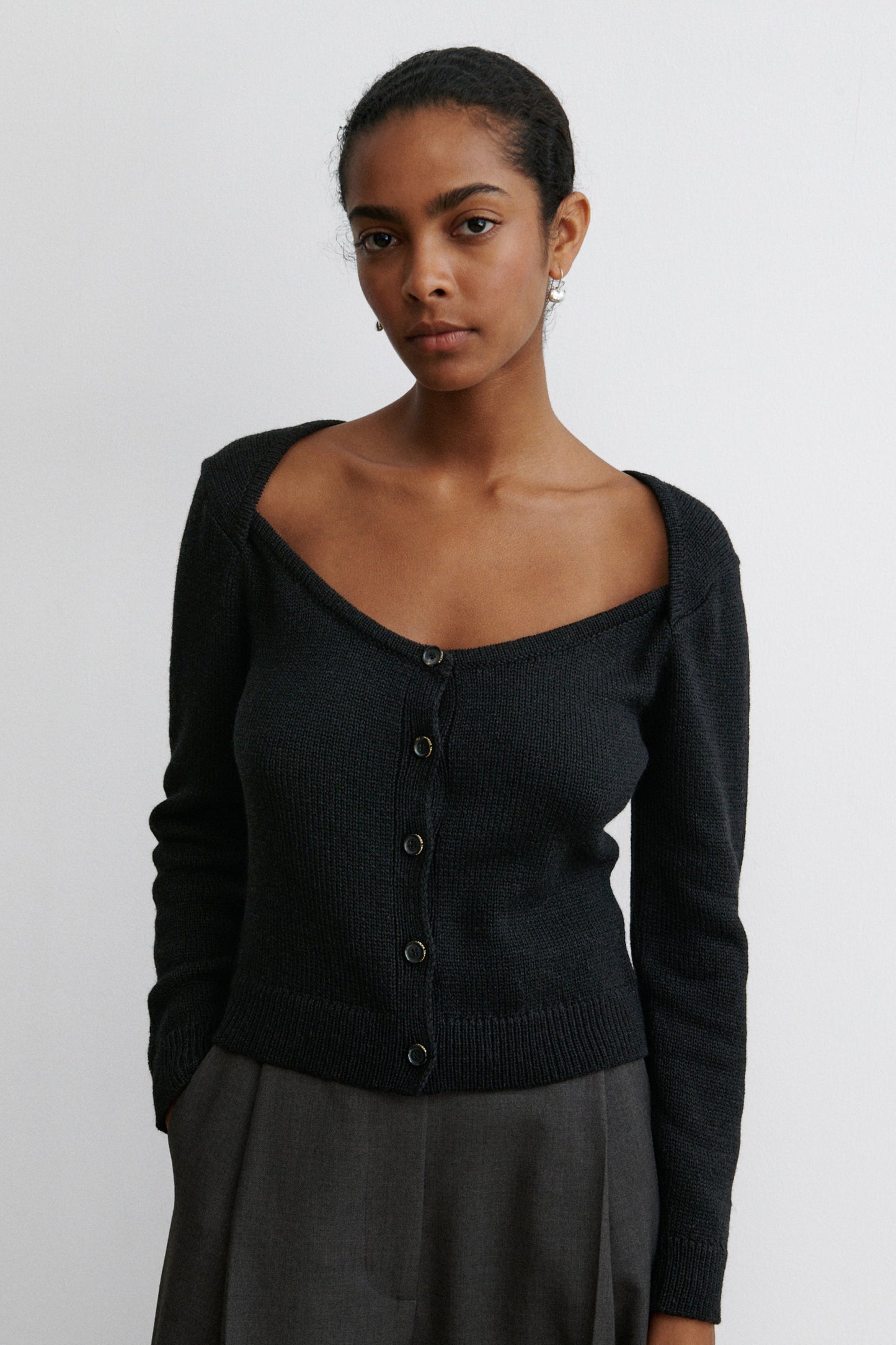 Rachel Comey | Etla Cardigan Black