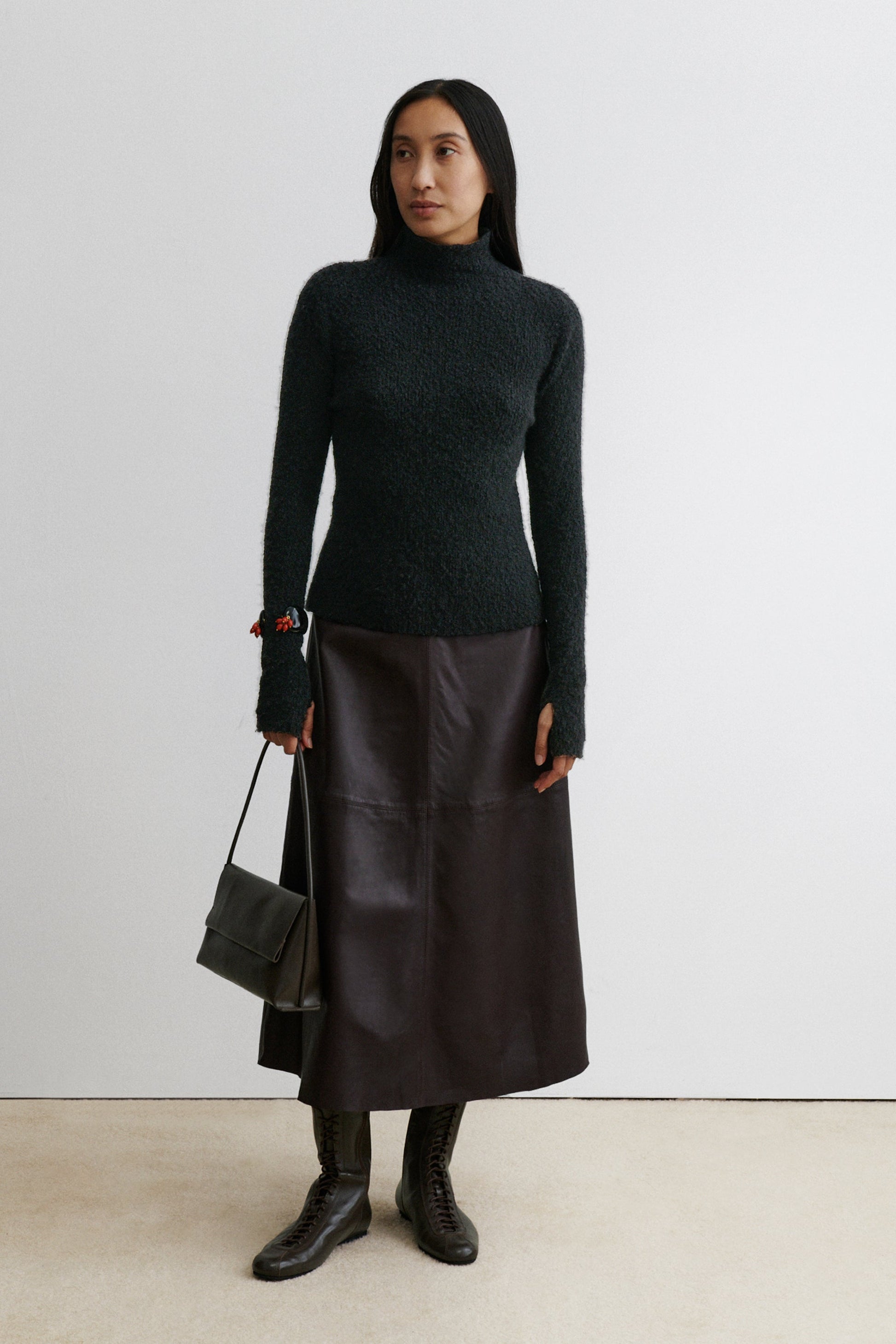 Rachel Comey | Breccia Turtleneck Black