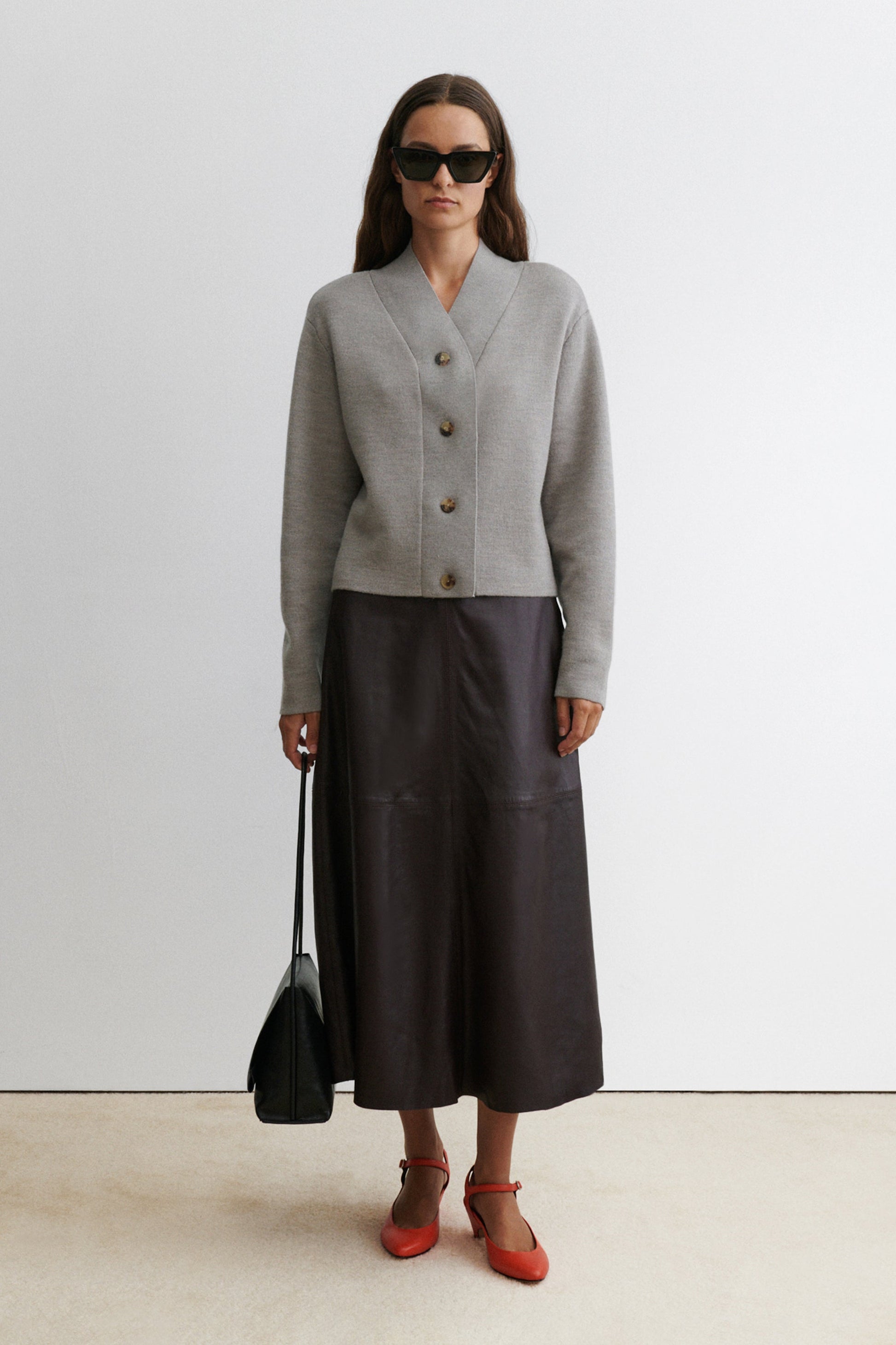 Rachel Comey | Vrod Cardigan Taupe-Sand