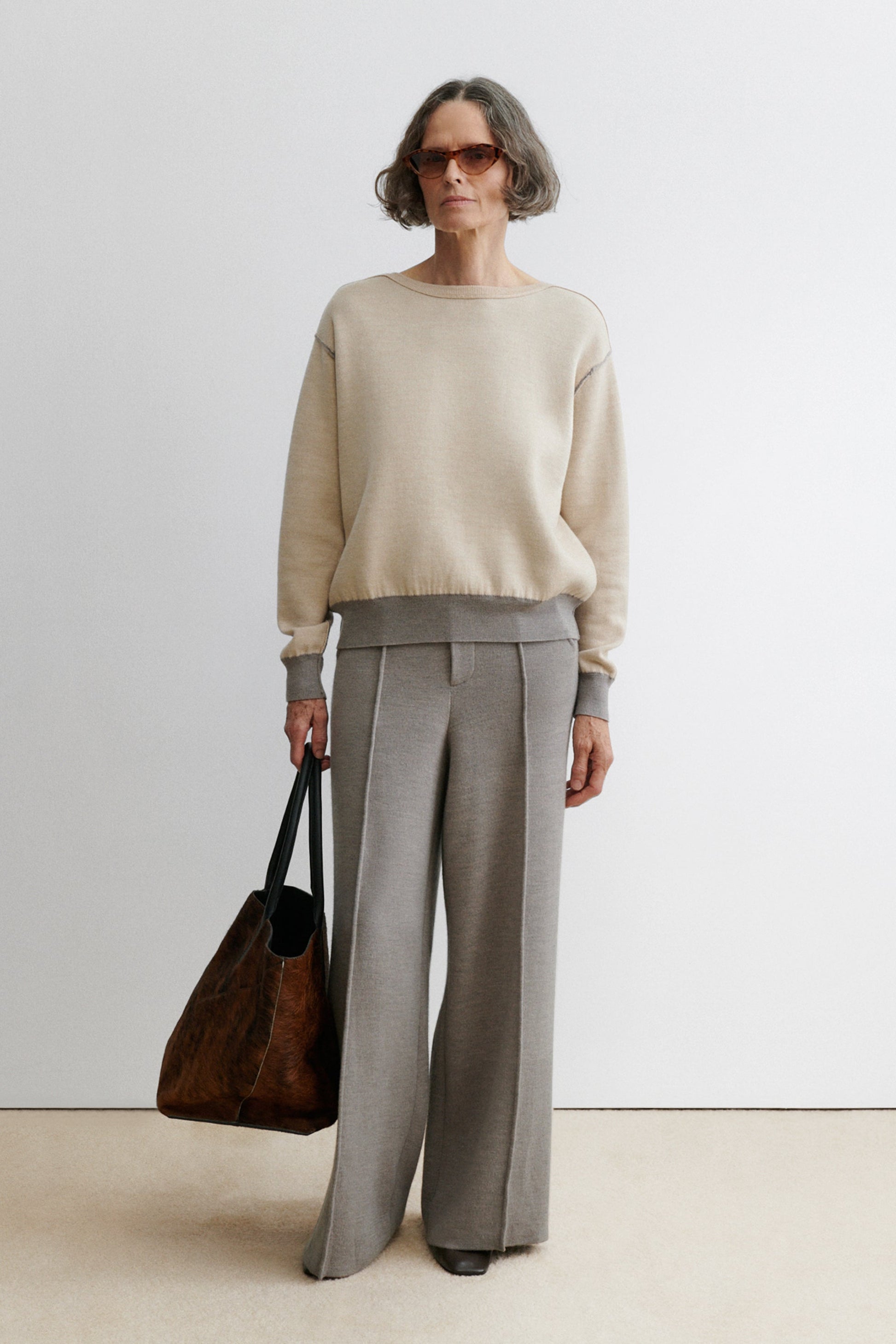 Rachel Comey | Dobrich Pullover Sand-Taupe