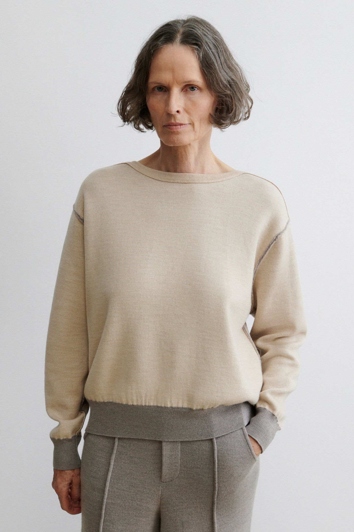 Rachel Comey | Dobrich Pullover Sand-Taupe