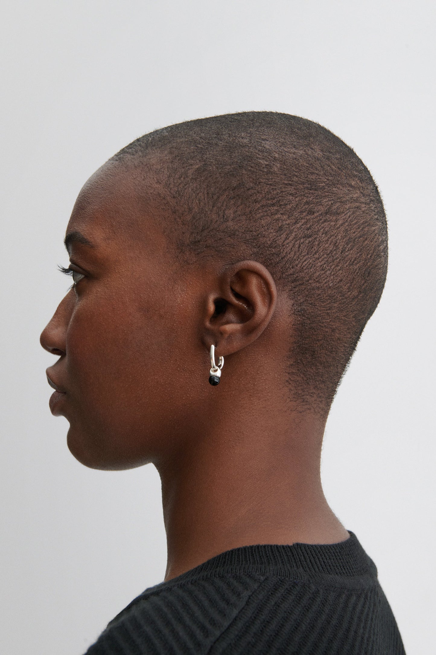 Rachel Comey | Quarry Roda Stone Earring Pair Black