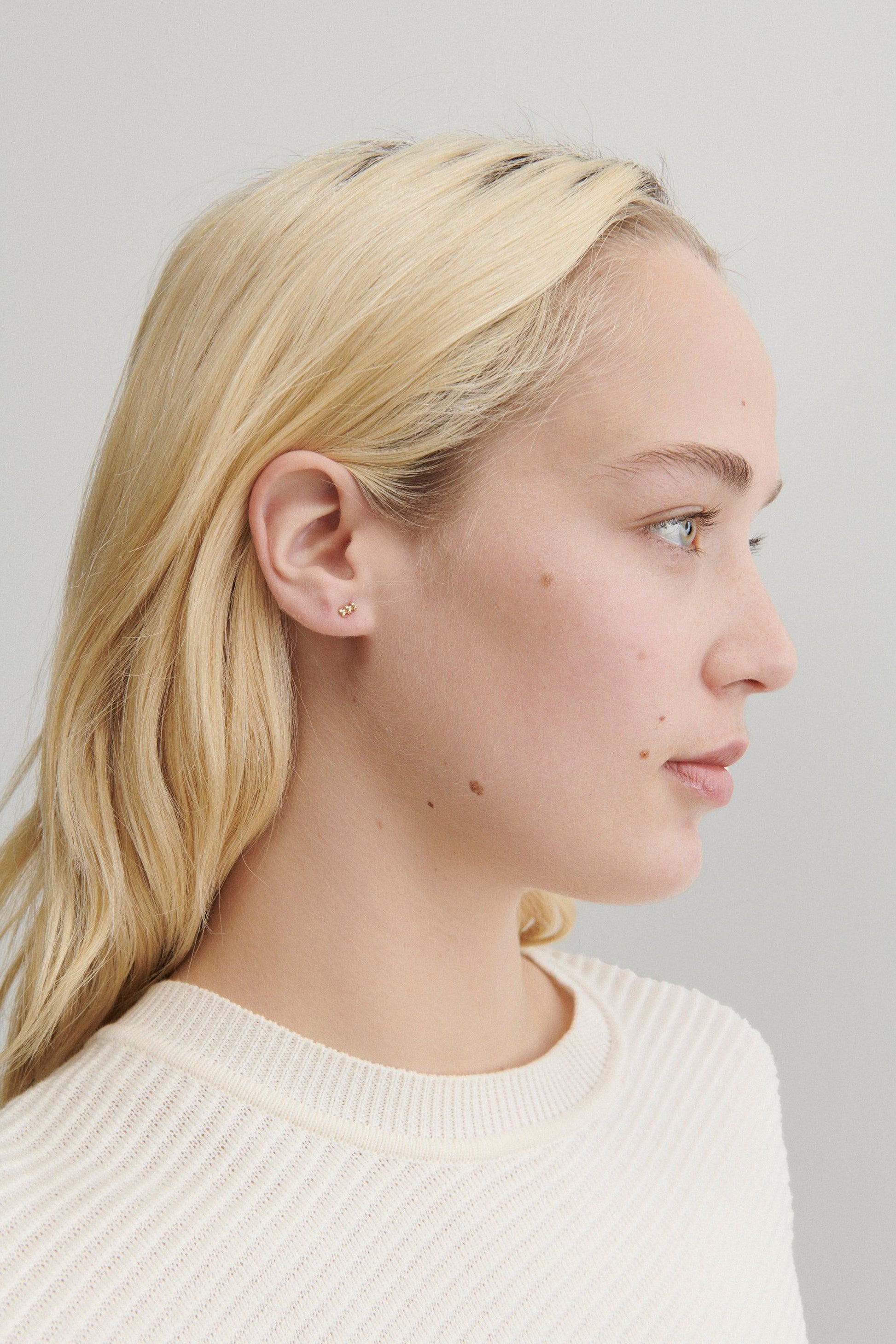 Rachel Comey | Quarry TriSemi Earring Single Gold