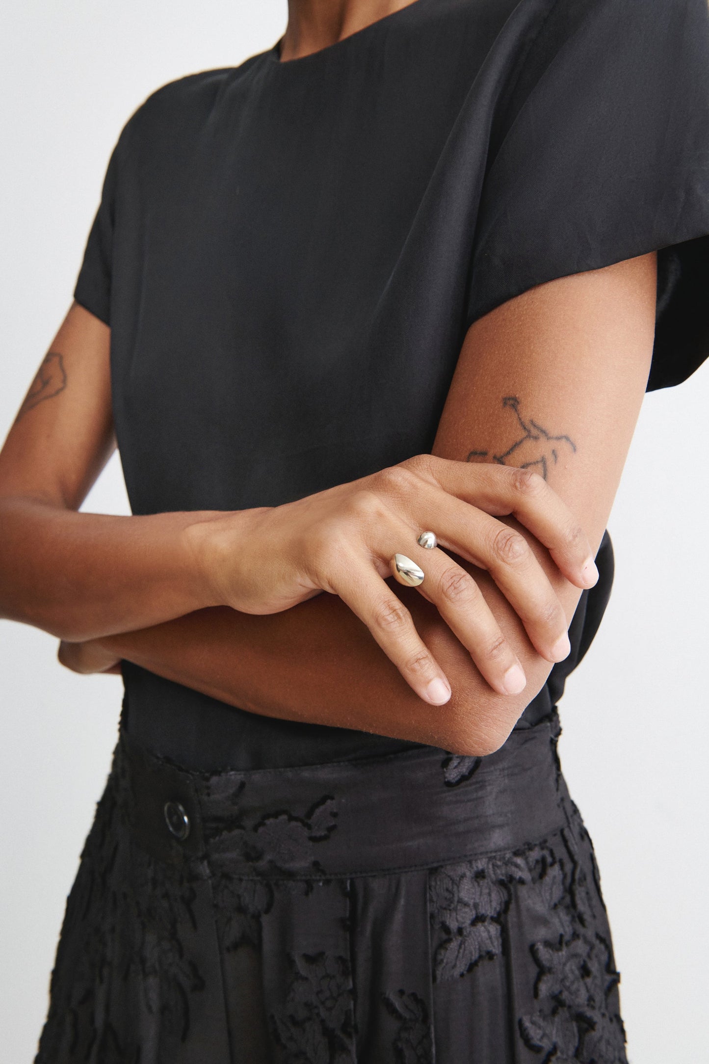 Rachel Comey | Quarry Adron Ring White Bronze
