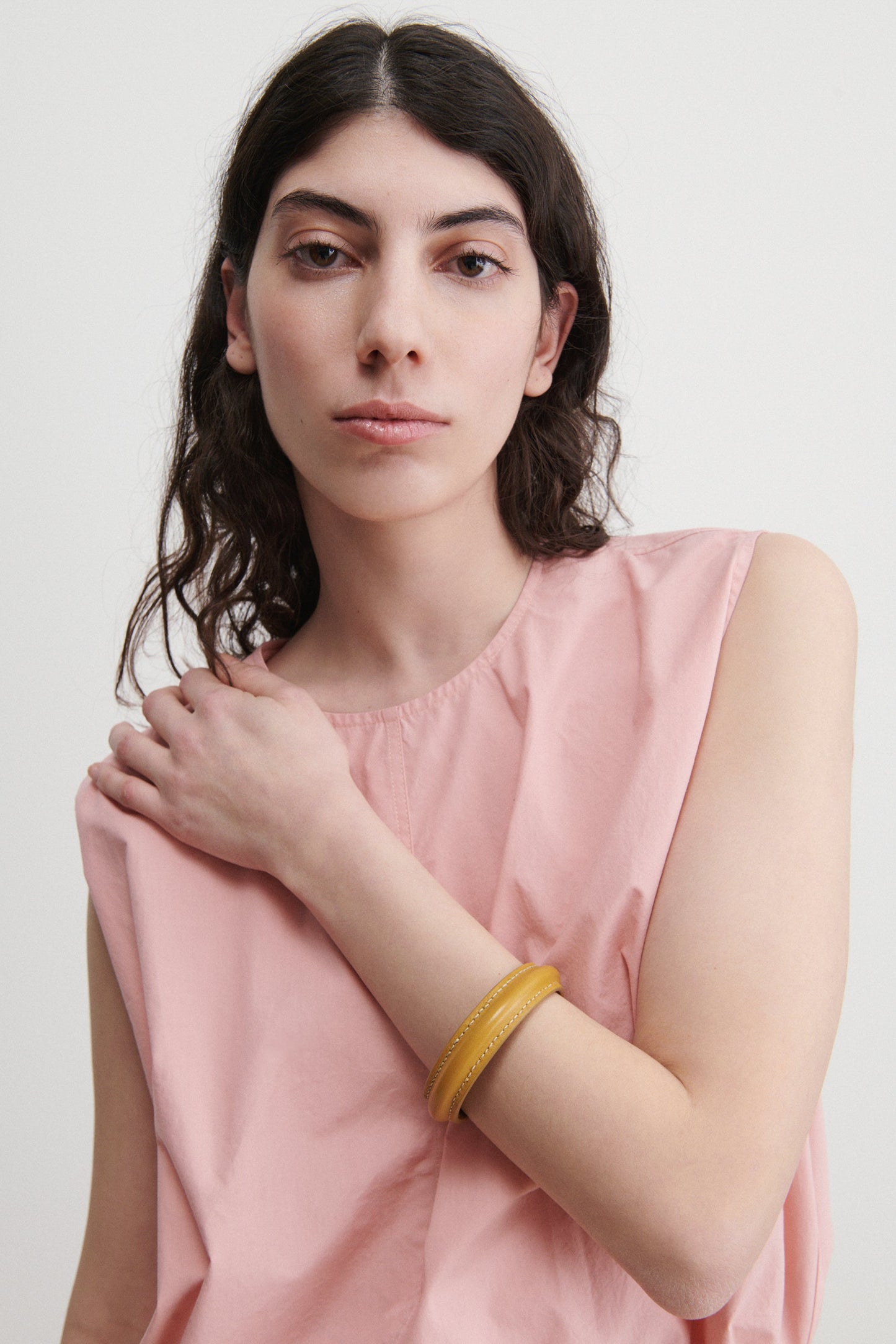 Rachel Comey | Leather Mota Bracelet Mustard