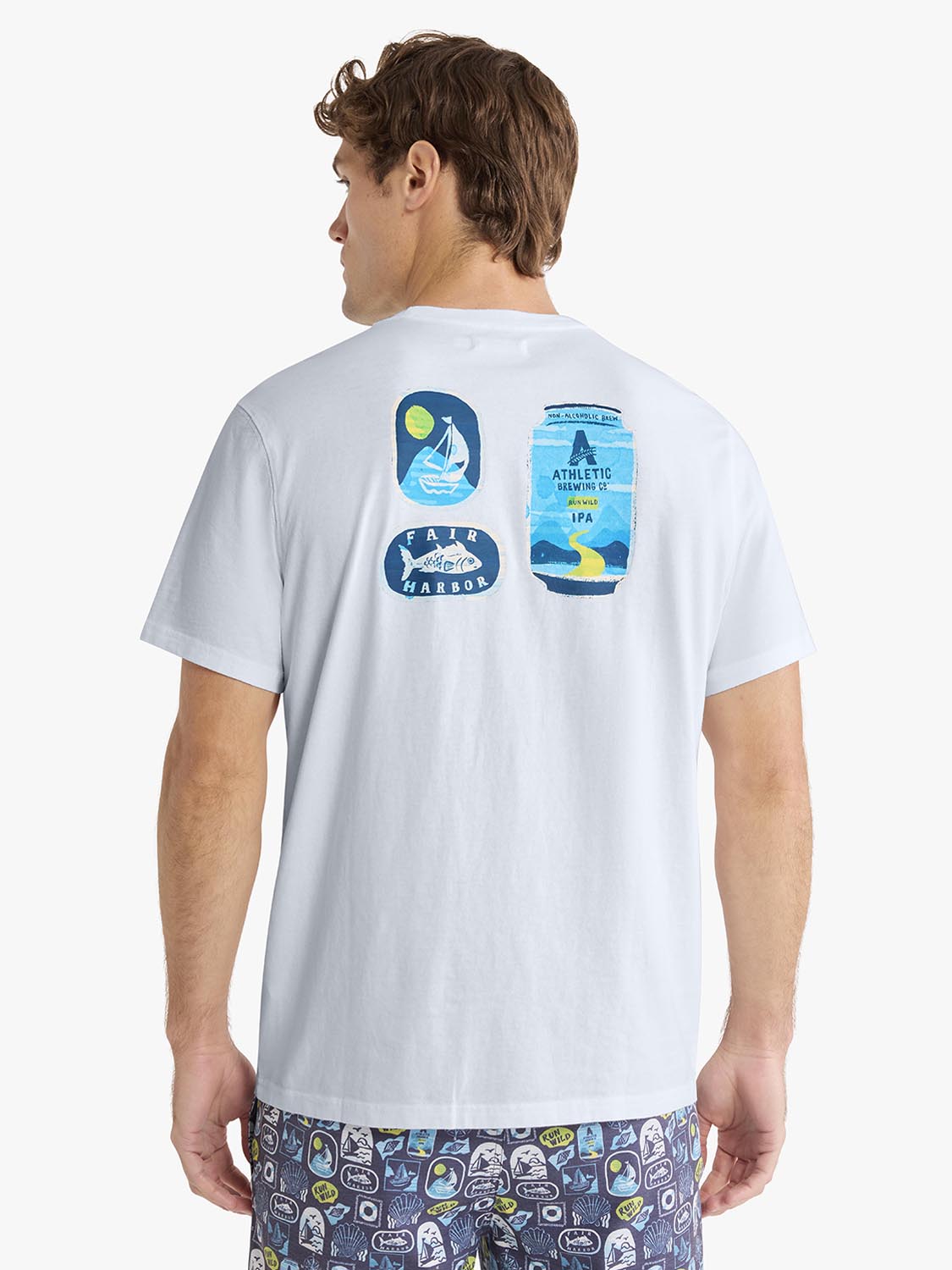 Fair Harbor Saltaire Graphic Tee - Run Wild