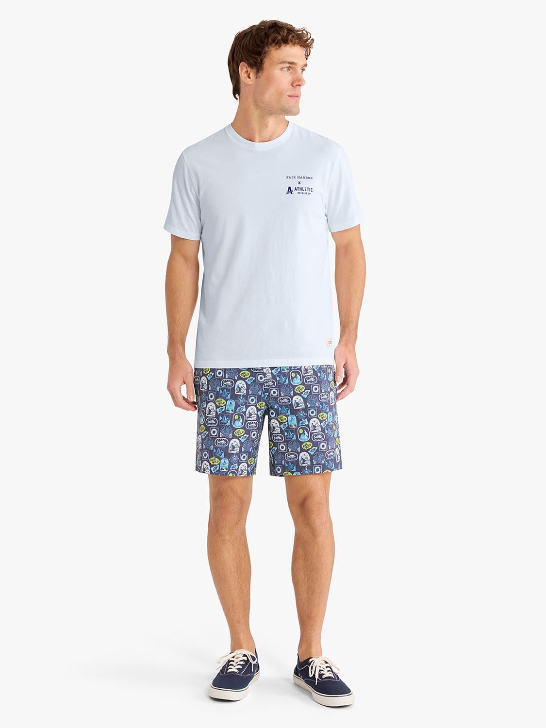 Fair Harbor Saltaire Graphic Tee - Run Wild