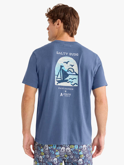 Fair Harbor Saltaire Graphic Tee - Salty Suds