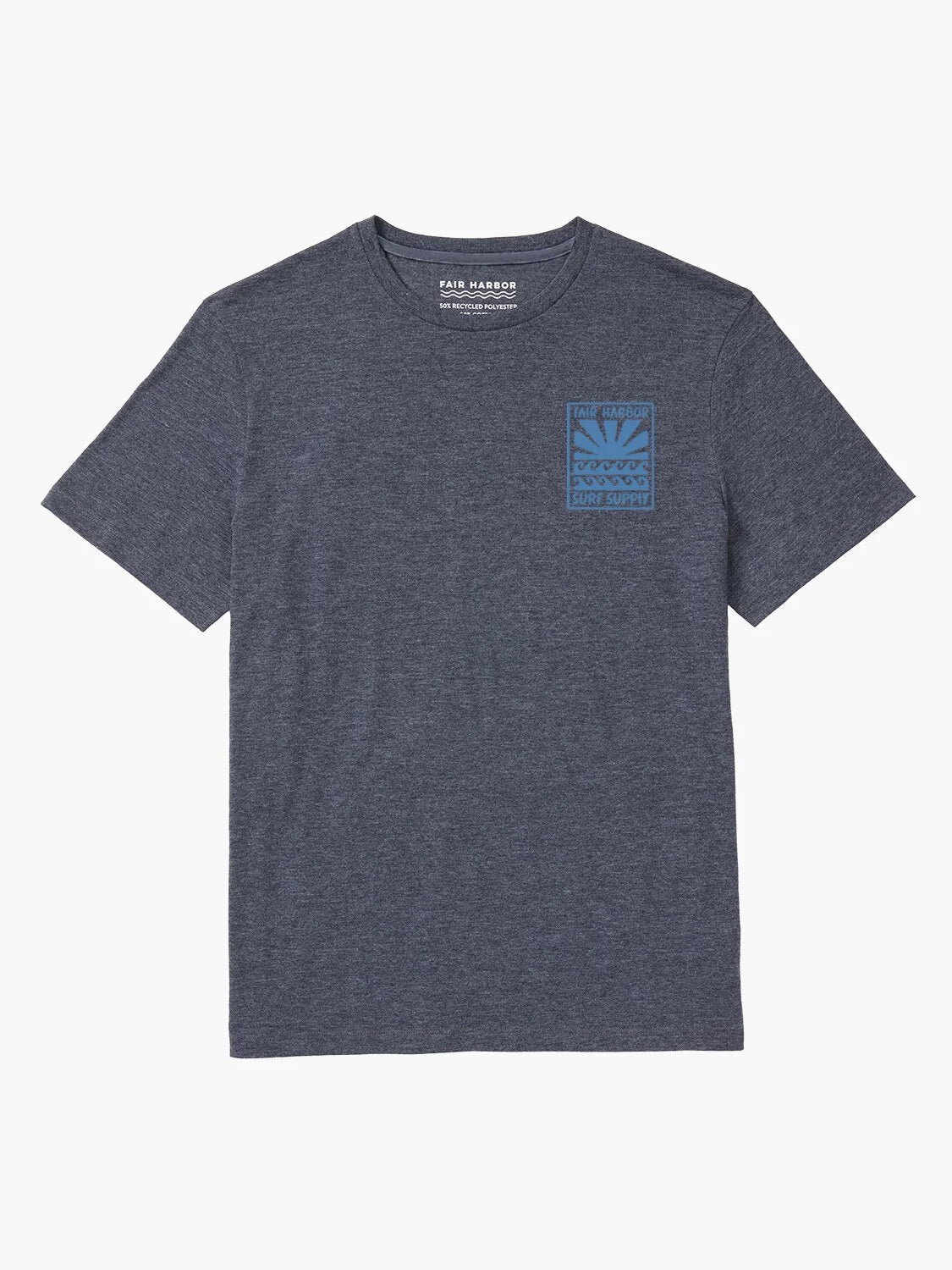 Fair Harbor Kismet Tee - Navy Sun Rays Surf Supply
