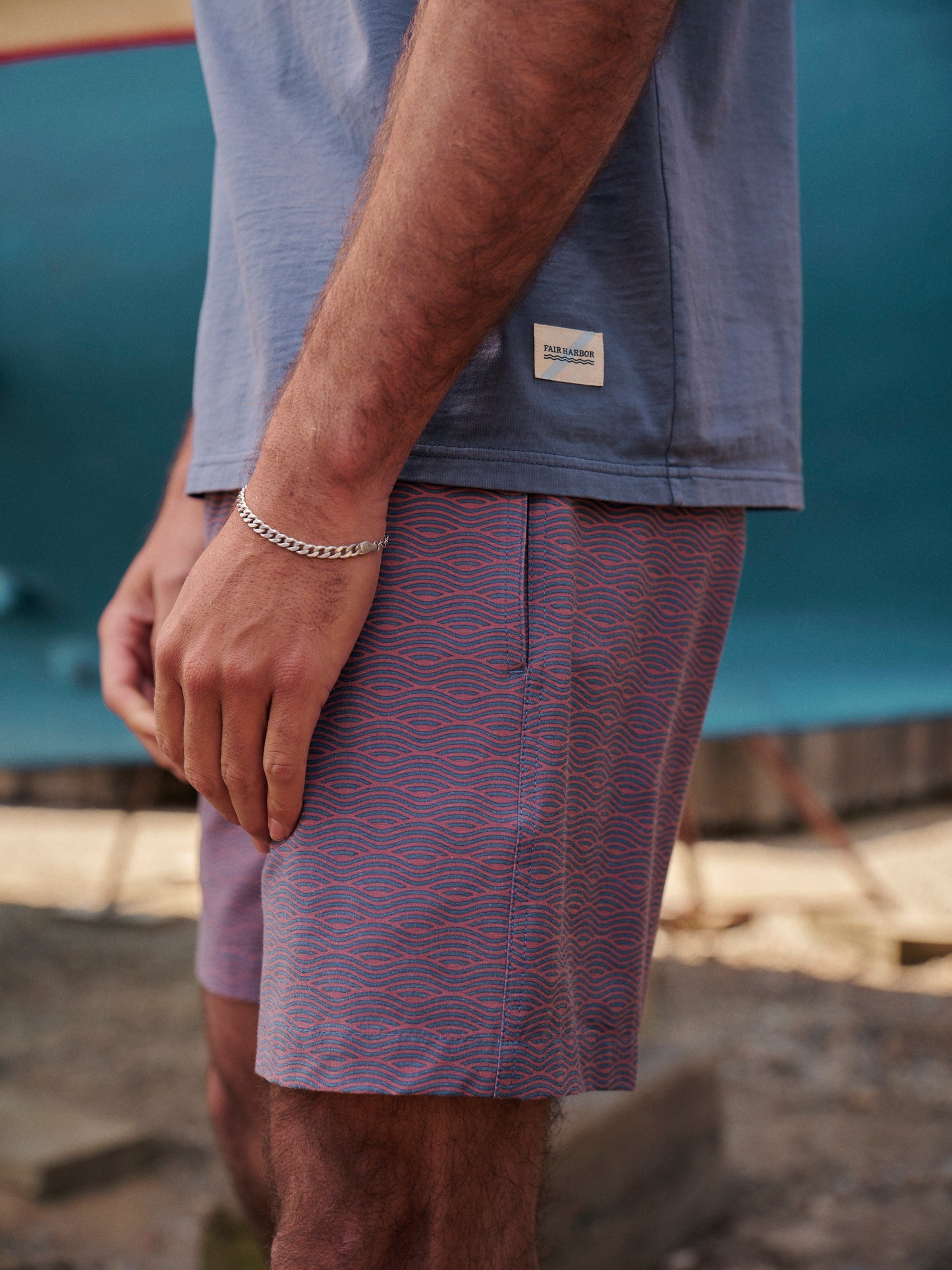 Fair Harbor Saltaire Tee - Navy