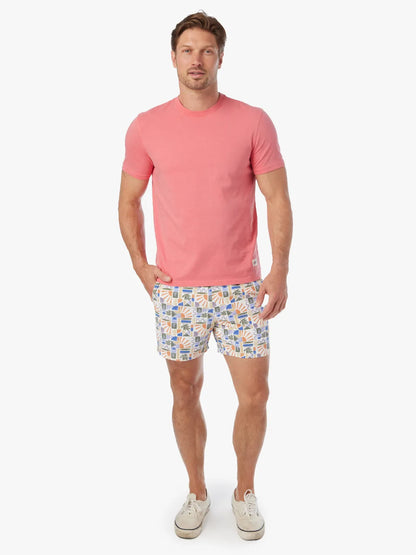 Fair Harbor Saltaire Tee - Coral