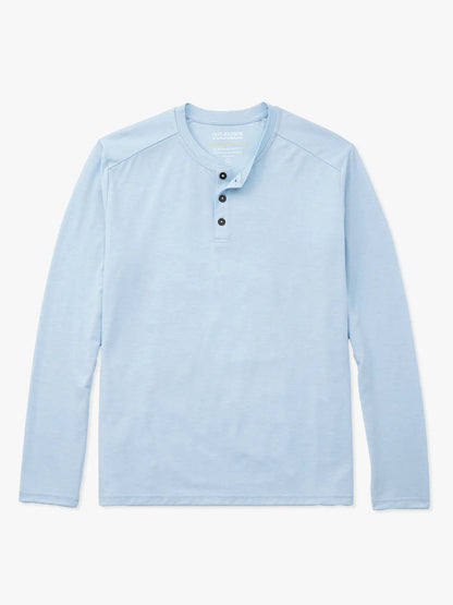 Fair Harbor The SeaBreeze Henley - Blue Glow
