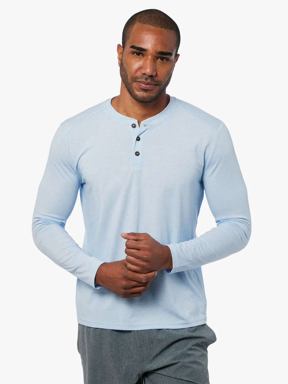 Fair Harbor The SeaBreeze Henley - Blue Glow
