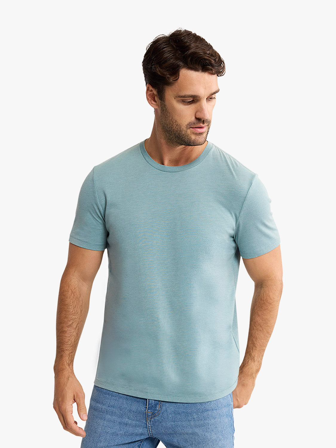 Fair Harbor Kismet Tee - Heather Green