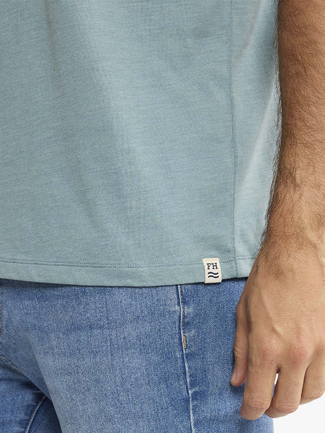 Fair Harbor Kismet Tee - Heather Green