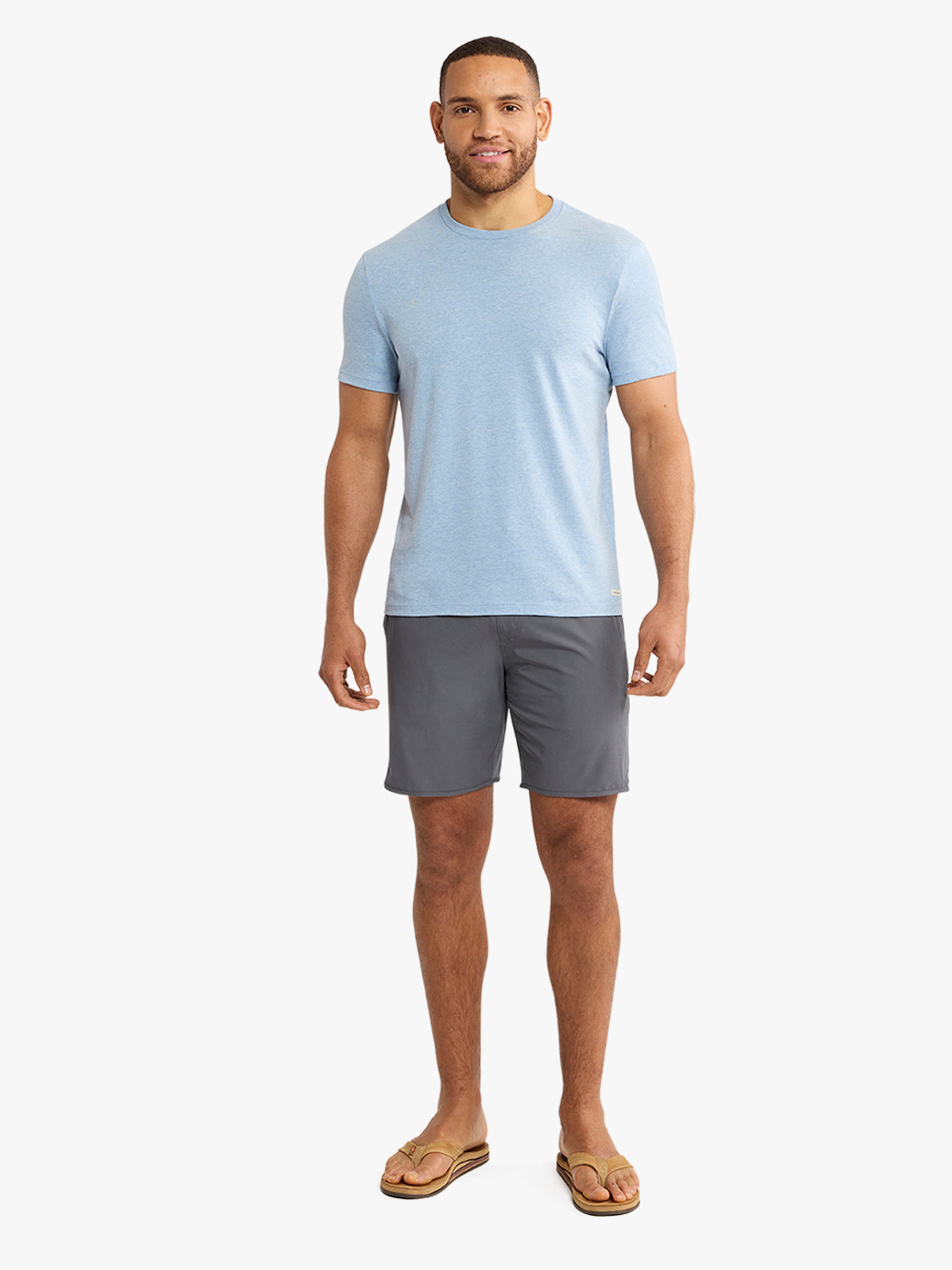 Fair Harbor Kismet Tee - Faded Denim