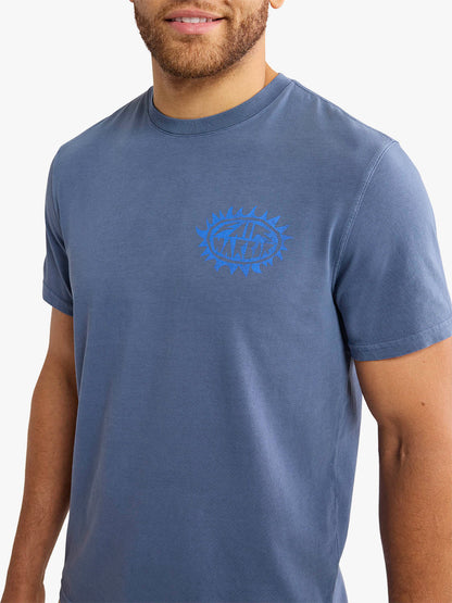 Fair Harbor Saltaire Graphic Tee - Retro Tonal
