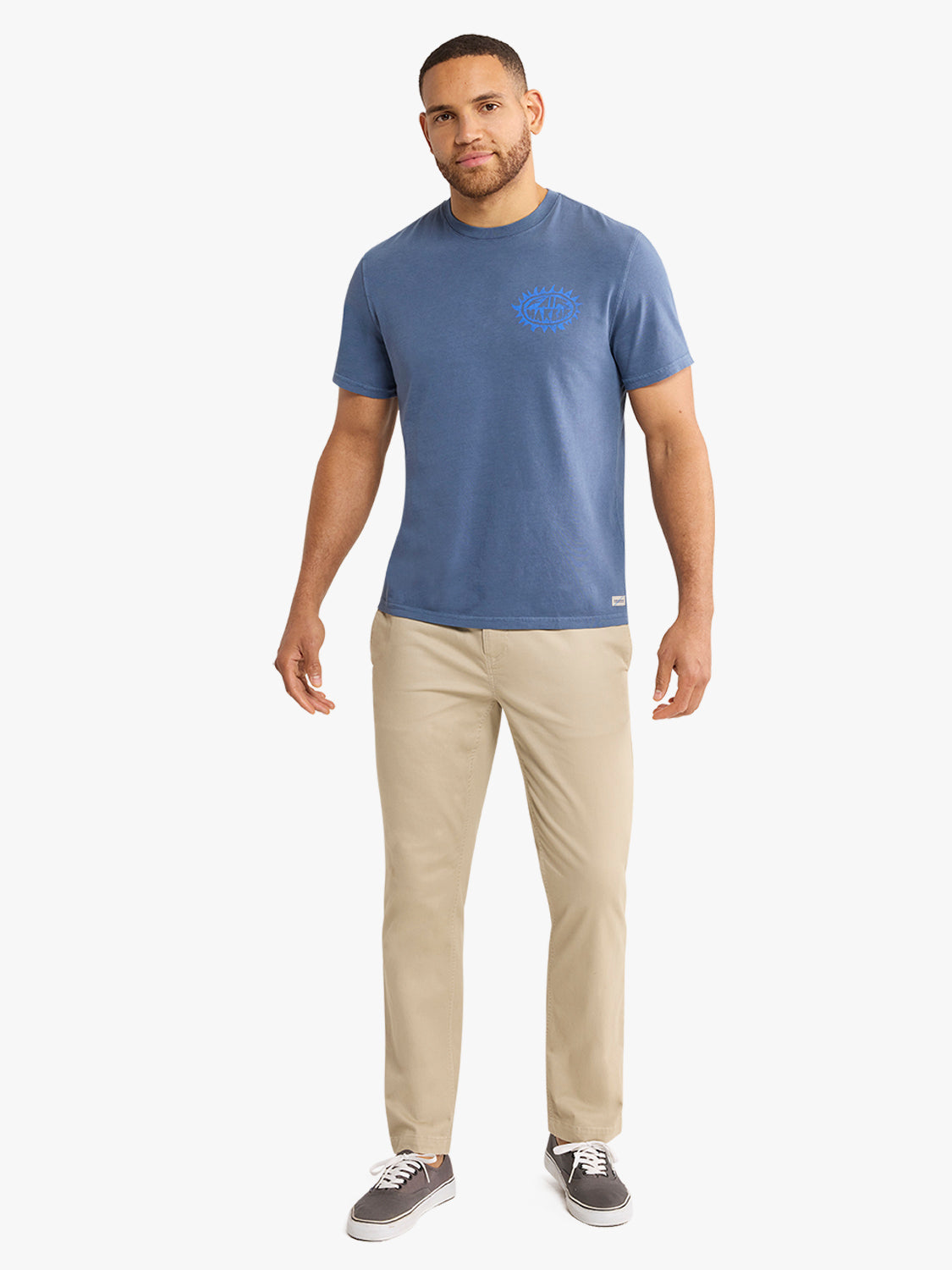 Fair Harbor Saltaire Graphic Tee - Retro Tonal