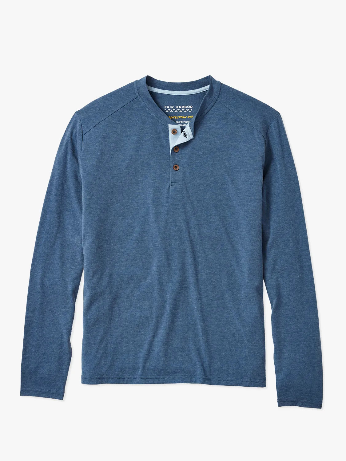 Fair Harbor SeaBreeze Henley - Dark Denim