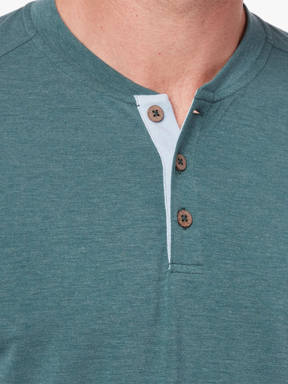 Fair Harbor The SeaBreeze Henley - Seapine Green