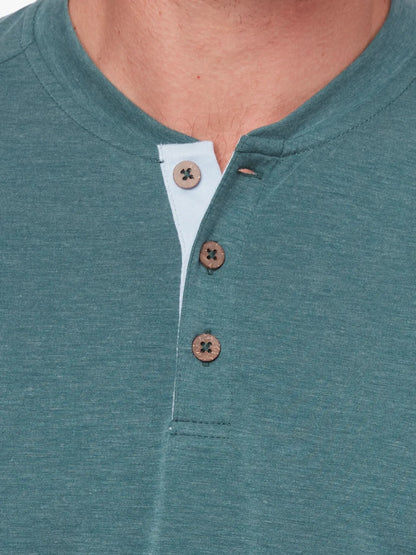 Fair Harbor The SeaBreeze Henley - Seapine Green