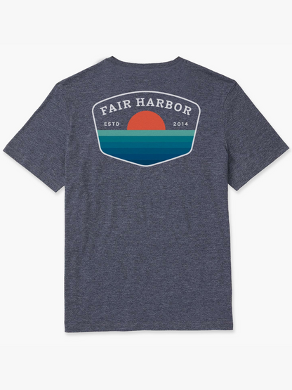 Fair Harbor Kismet Tee - Navy Seaside Sunset