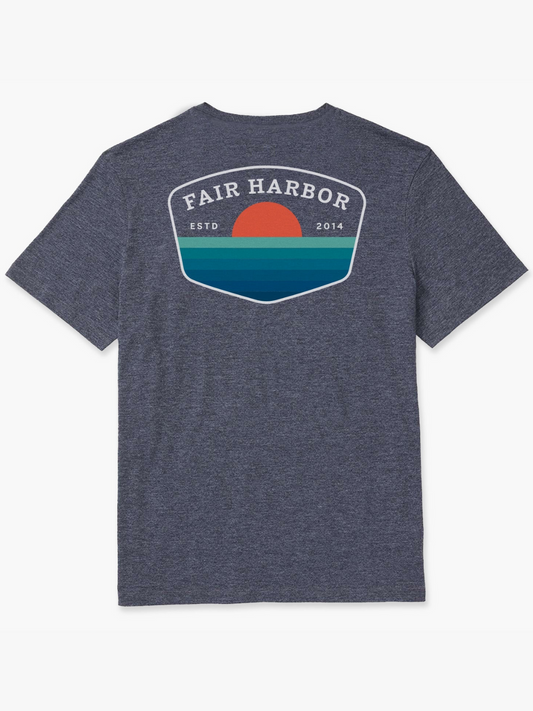 Fair Harbor Kismet Tee - Navy Seaside Sunset